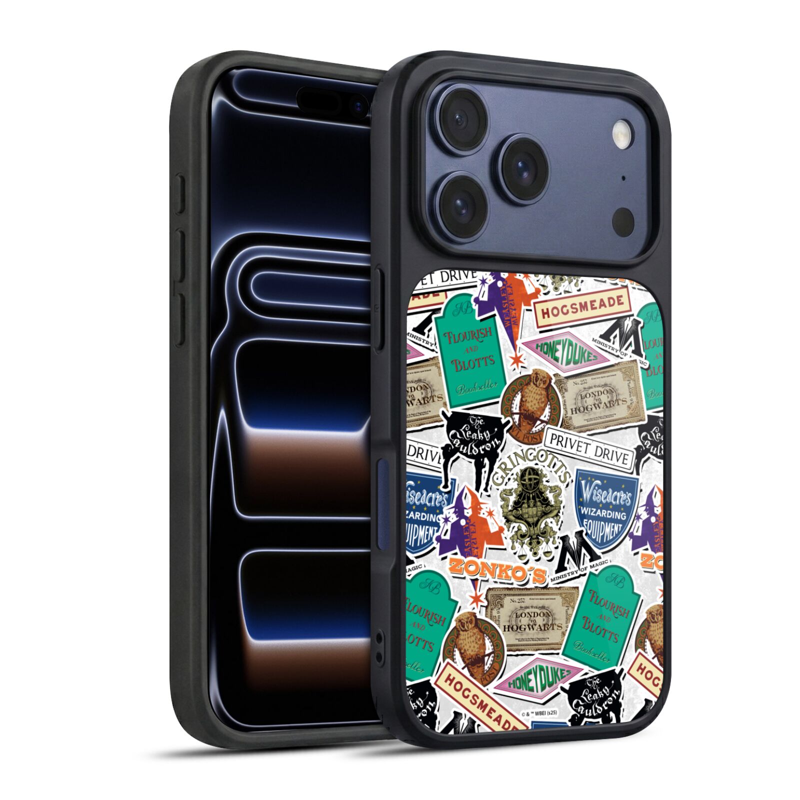 Logo Collage Hard MagSafe Case for iPhone 17 Pro