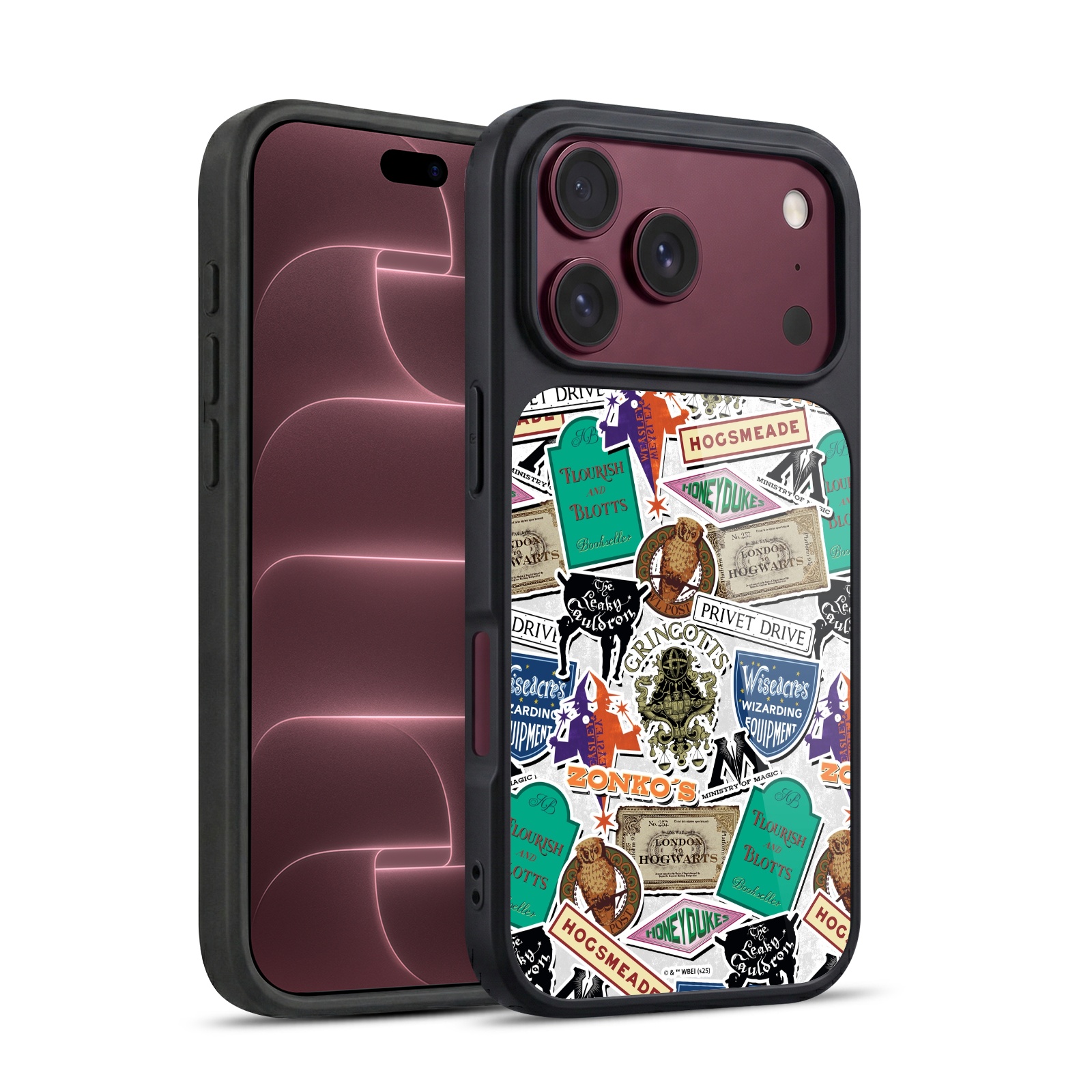 Logo Collage Hard MagSafe Case for iPhone 18 Pro
