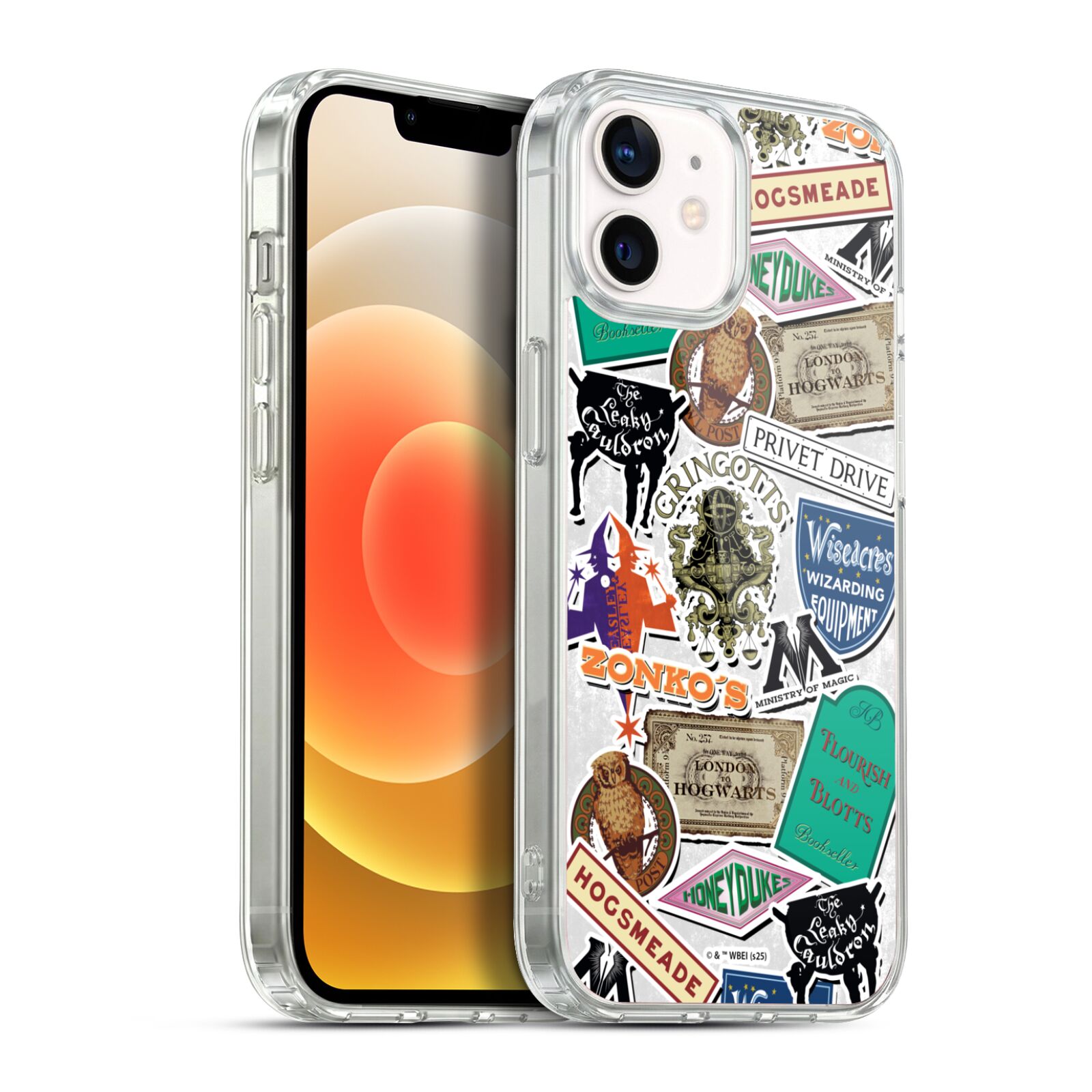 Logo Collage Hybrid MagSafe Case for iPhone 12 / 12 Pro