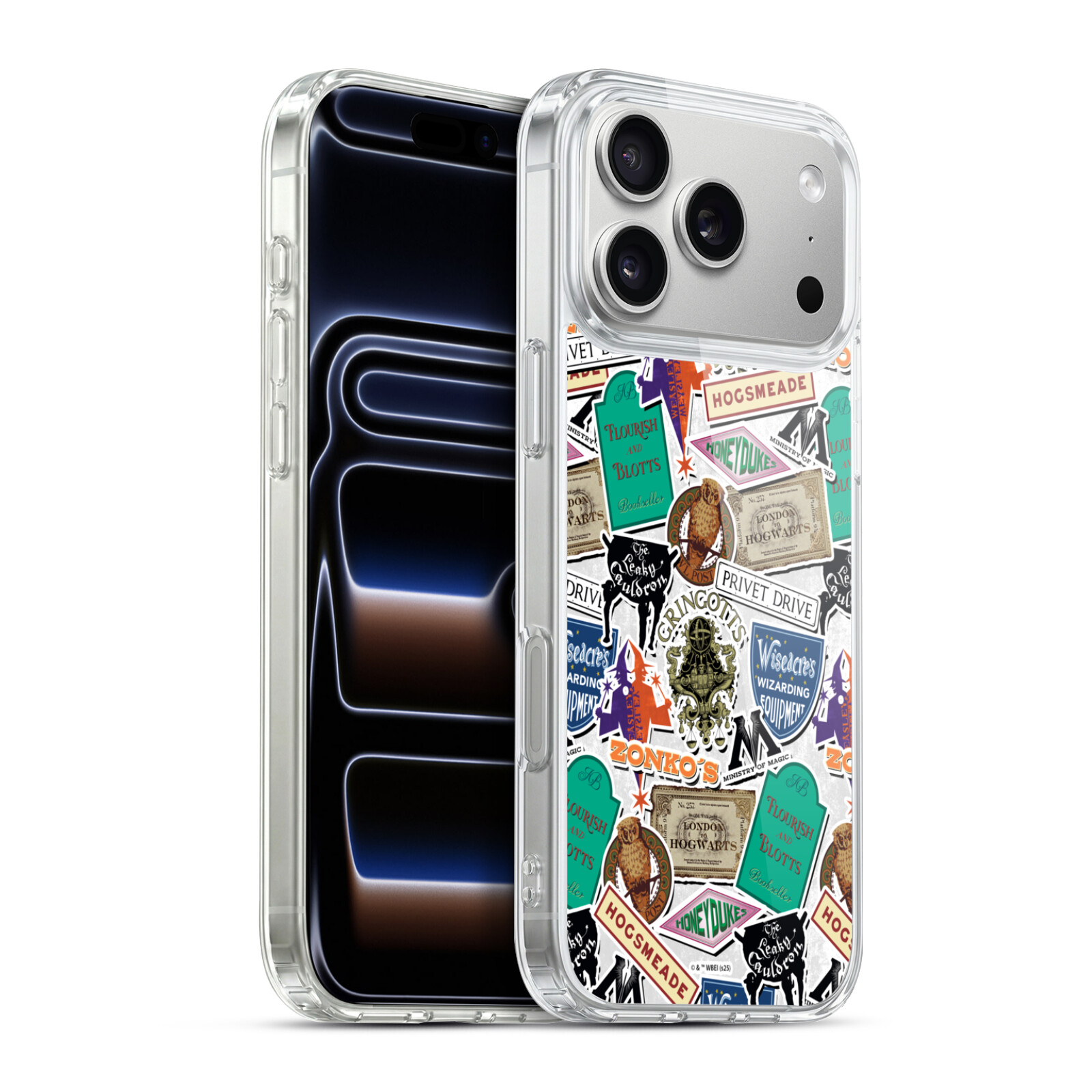 Logo Collage Hybrid MagSafe Case for iPhone 17 Pro Max