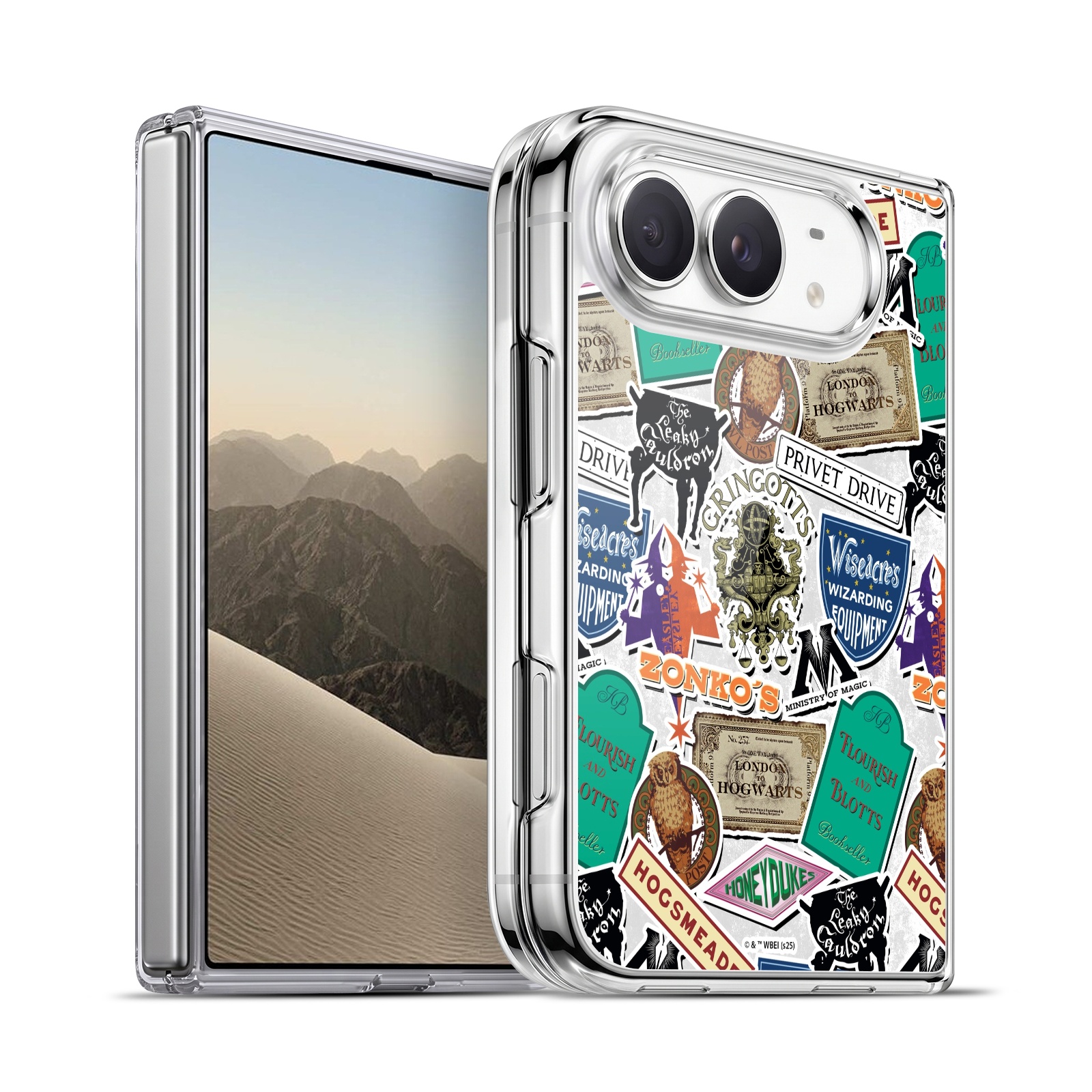 Logo Collage Hybrid MagSafe Case for iPhone Duo