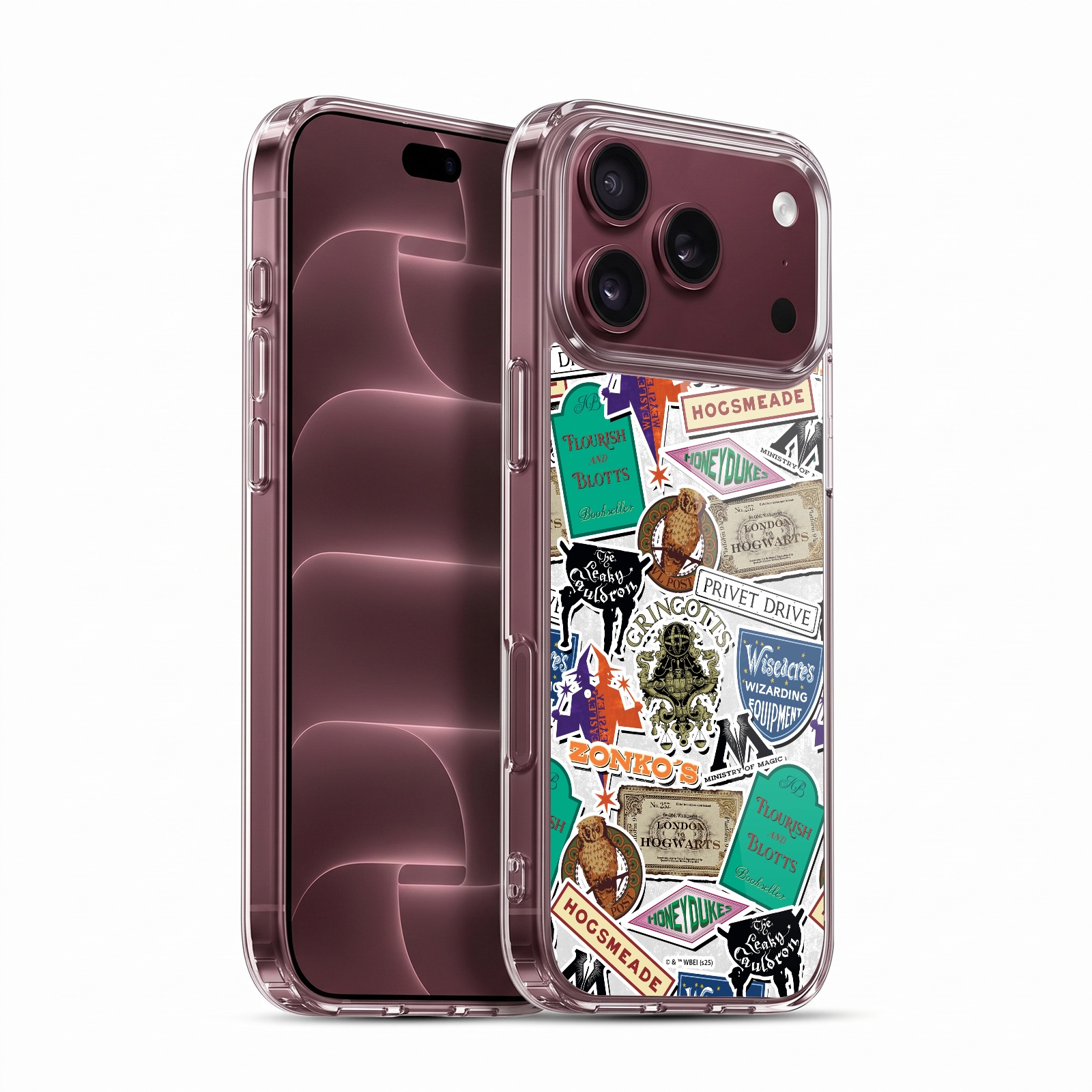 Logo Collage Hybrid MagSafe Case for iPhone 18 Pro Max