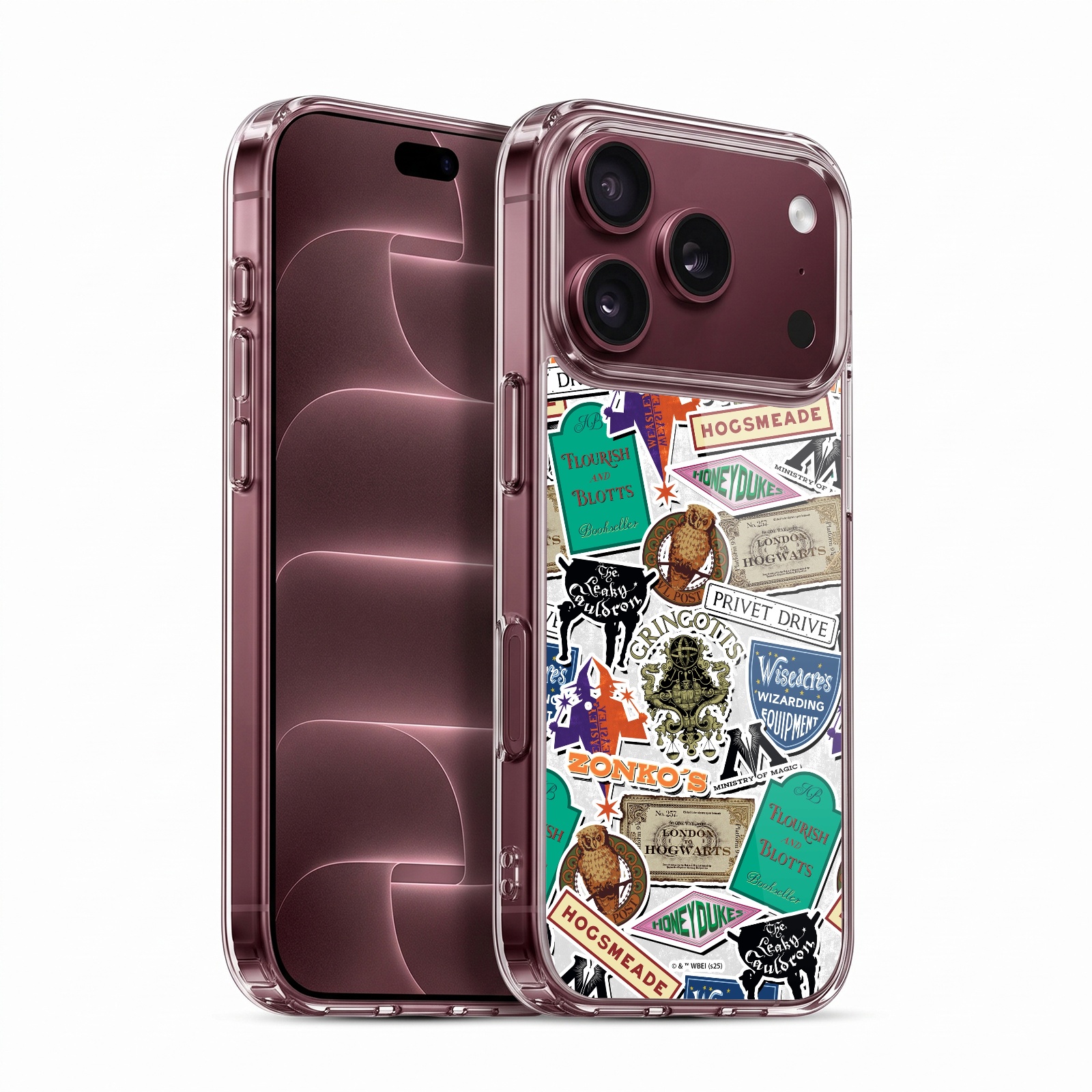 Logo Collage Hybrid MagSafe Case for iPhone 18 Pro