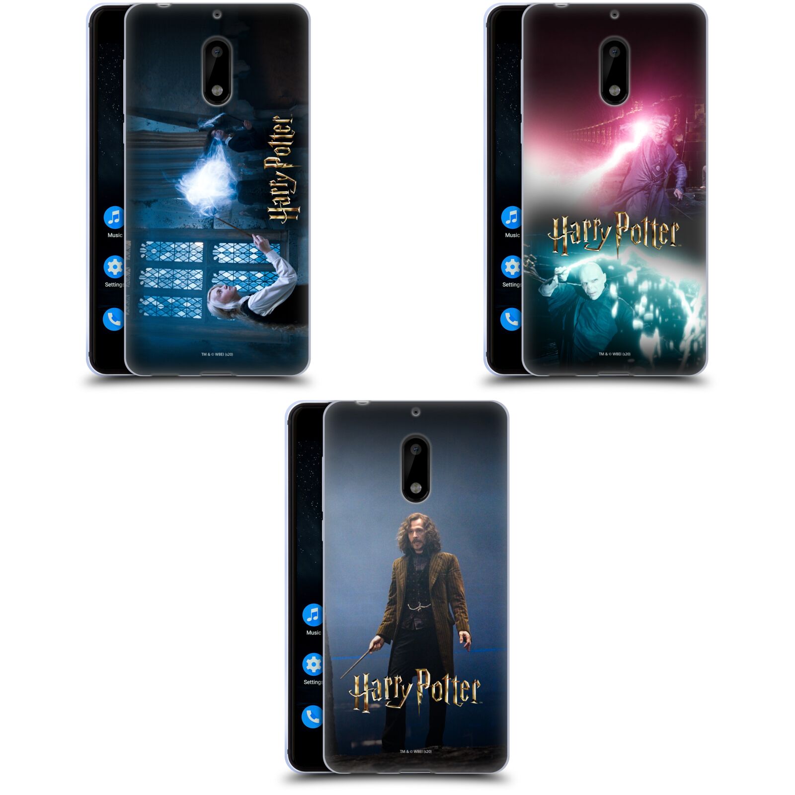 OFFICIAL HARRY POTTER ORDER OF THE PHOENIX II SOFT GEL CASE FOR NOKIA ...