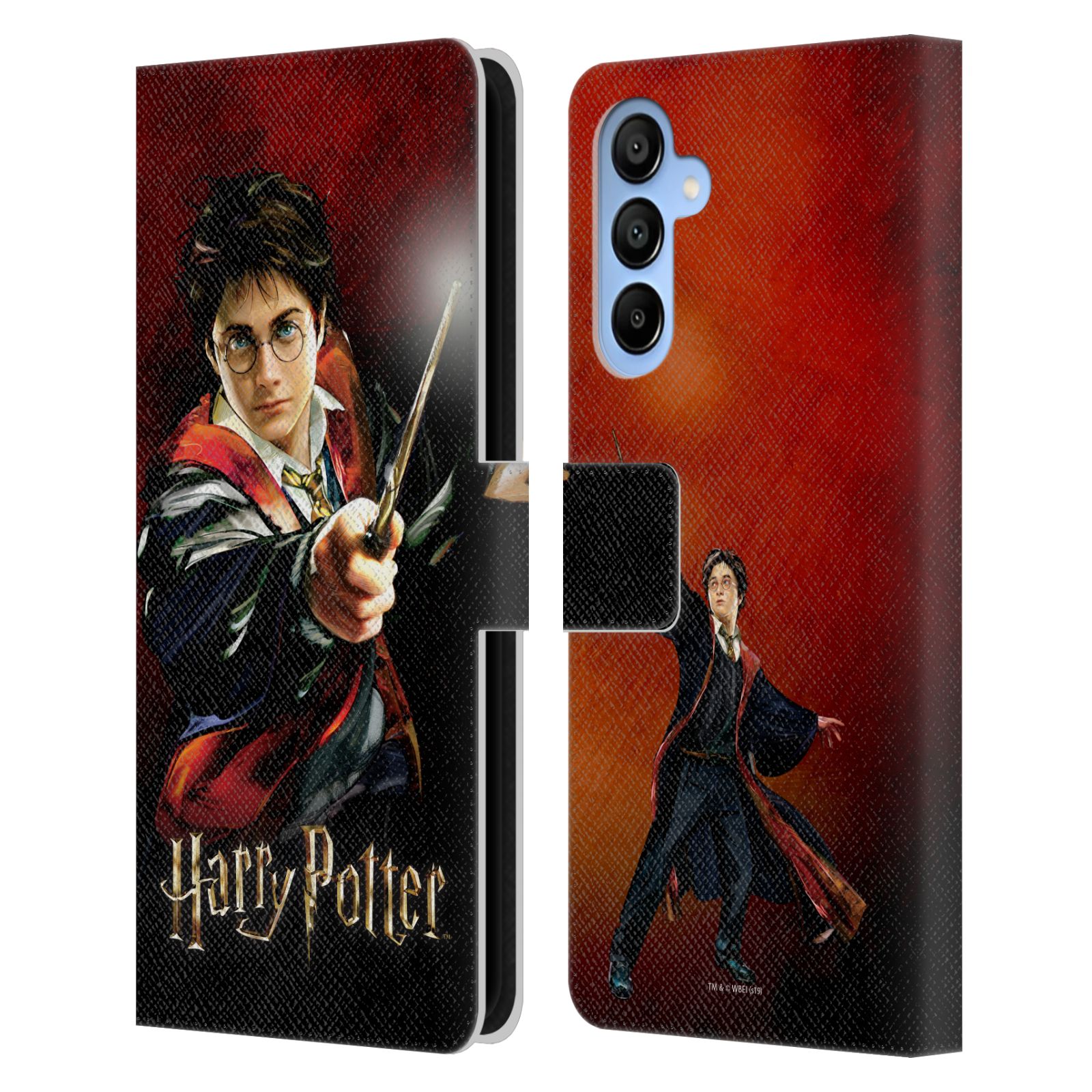 Harry Portrait Leather Wallet Case for Galaxy A16 5G