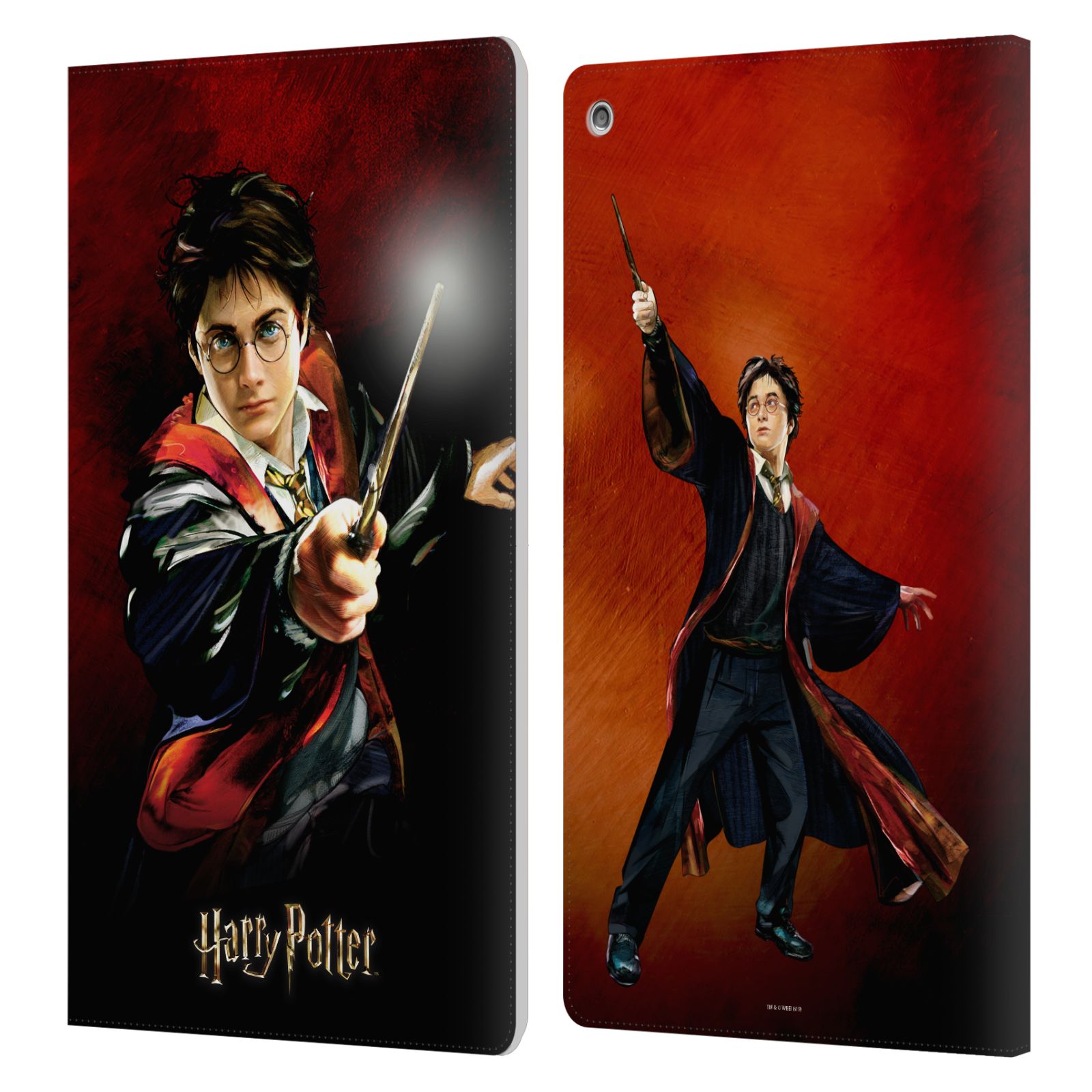 OFFICIAL HARRY POTTER PRISONER OF AZKABAN II LEATHER BOOK CASE FOR AMAZON FIRE - Picture 9 of 15