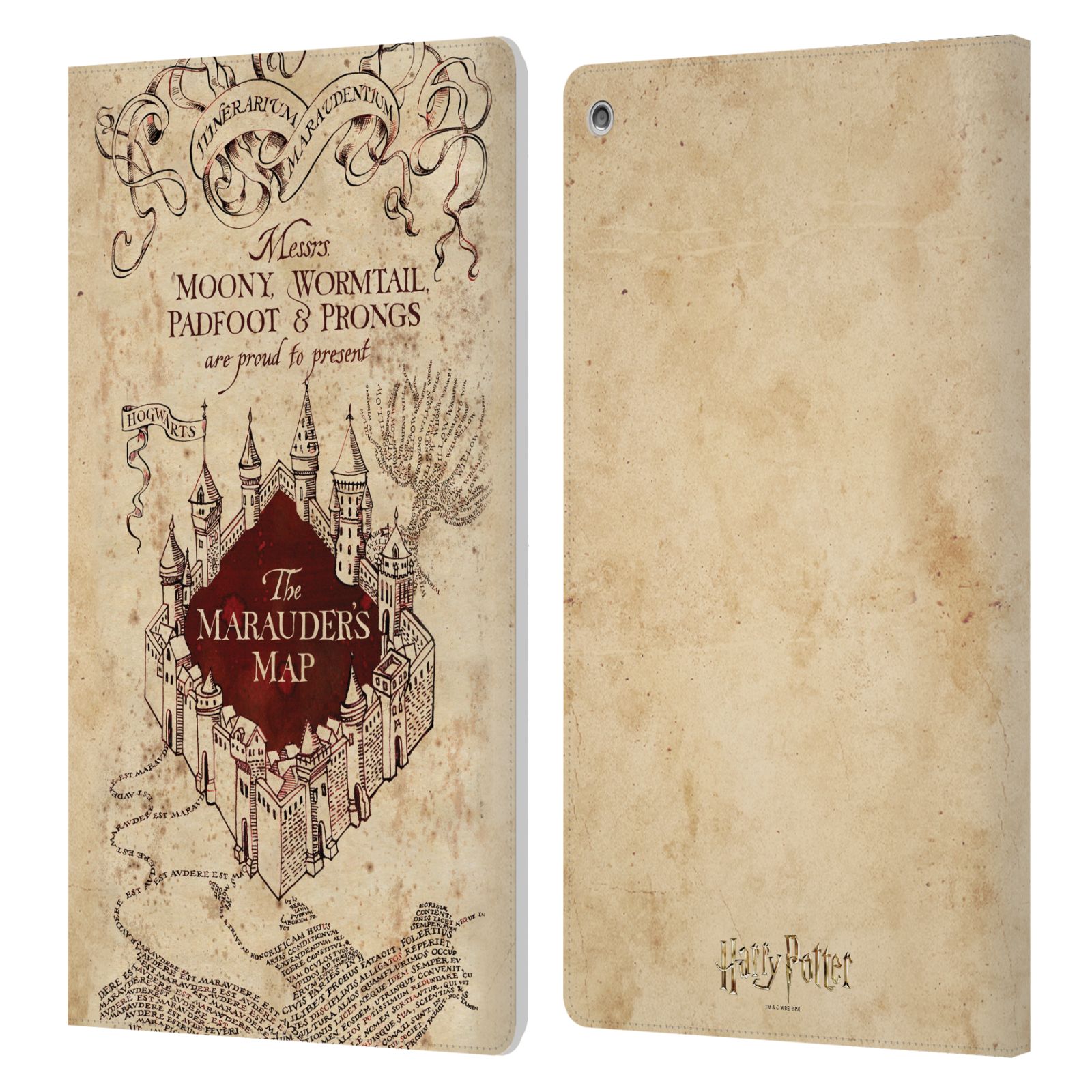 OFFICIAL HARRY POTTER PRISONER OF AZKABAN II LEATHER BOOK CASE FOR AMAZON FIRE - Picture 15 of 15