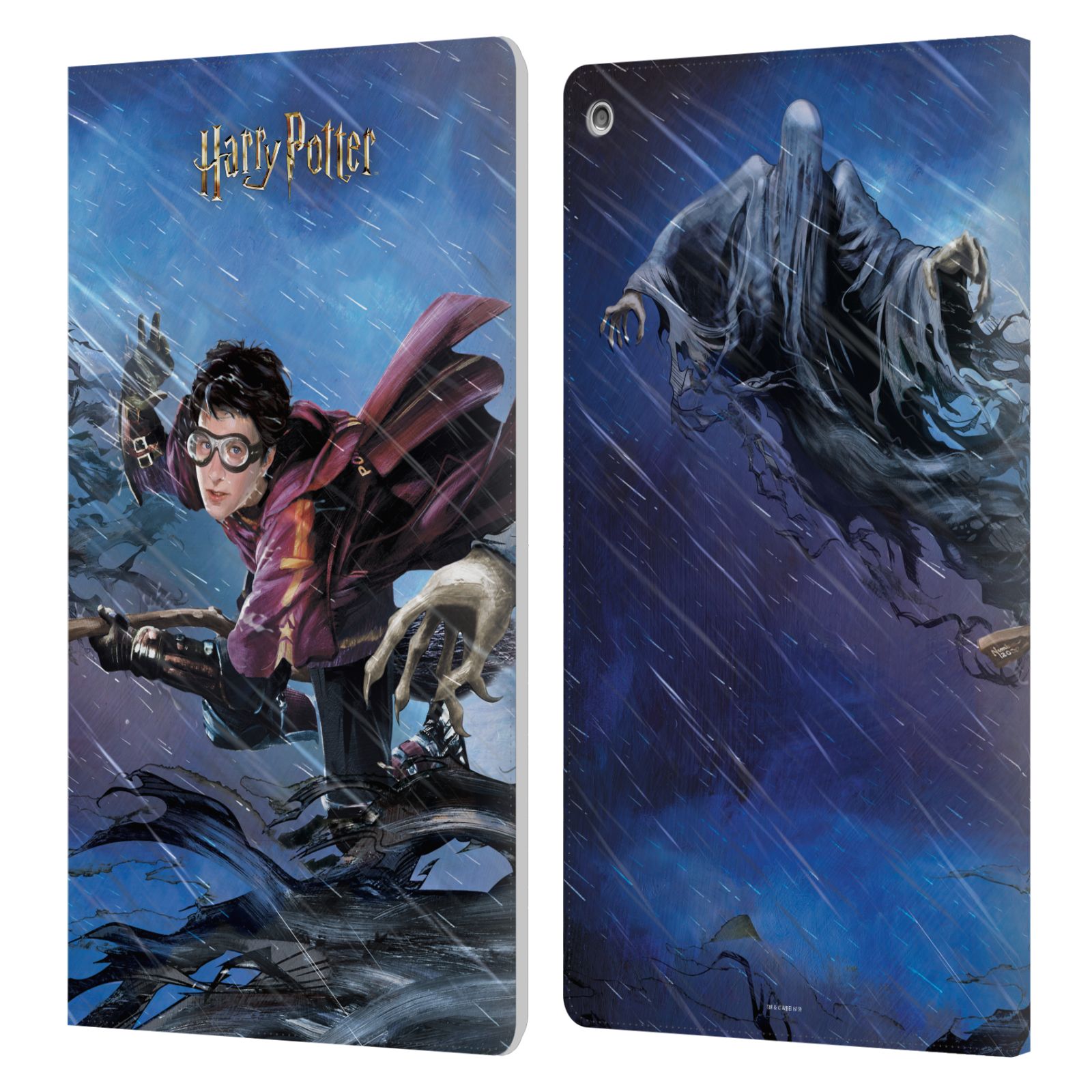 OFFICIAL HARRY POTTER PRISONER OF AZKABAN II LEATHER BOOK CASE FOR AMAZON FIRE - Picture 11 of 15