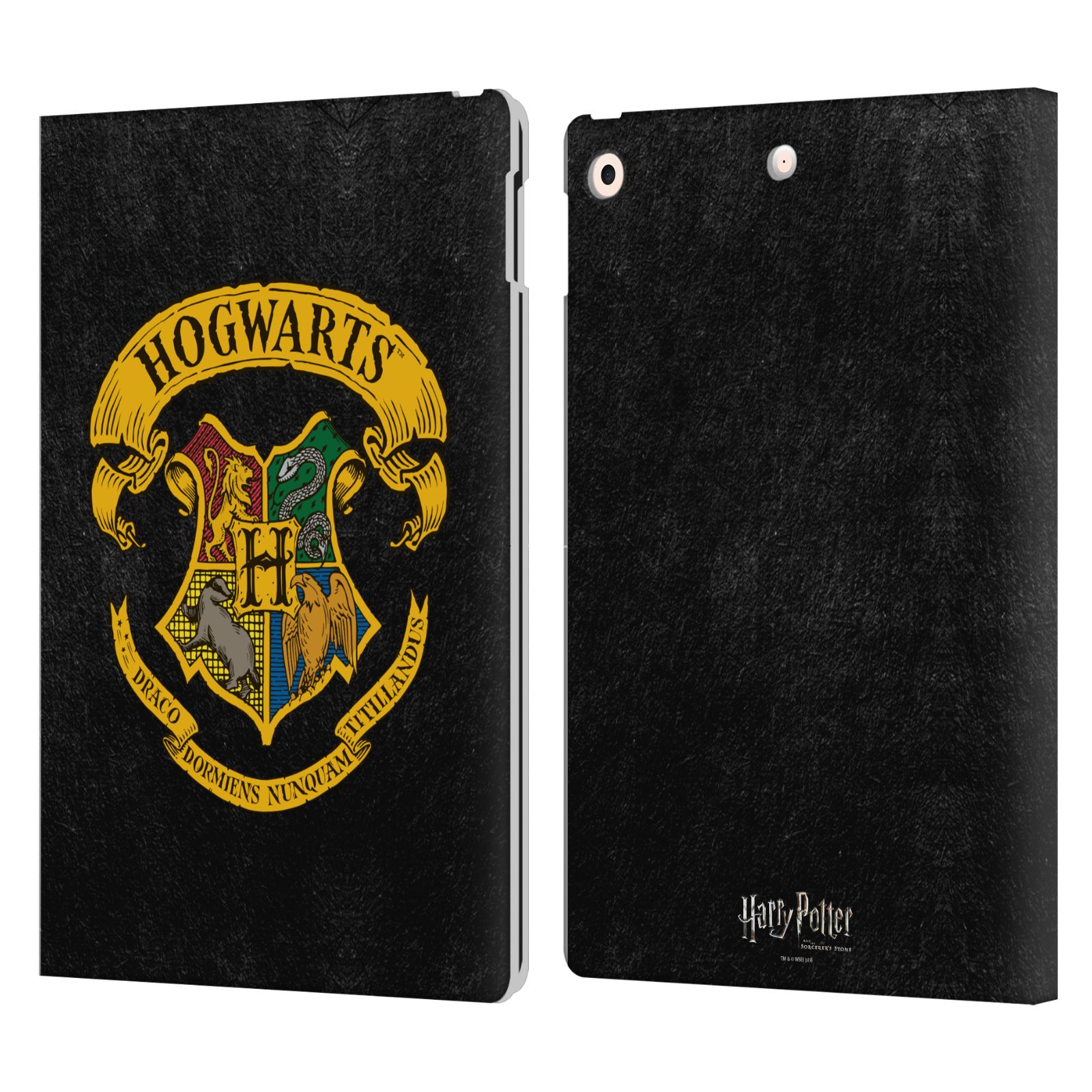 Hogwarts Crest Leather Wallet Case for iPad 10.2″