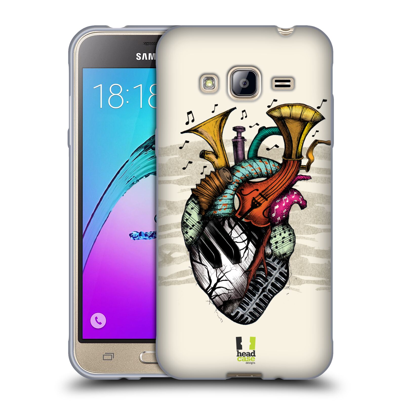 HEAD CASE DESIGNS HEART PERSONALITIES SOFT GEL CASE FOR SAMSUNG PHONES 3 - Picture 8 of 10