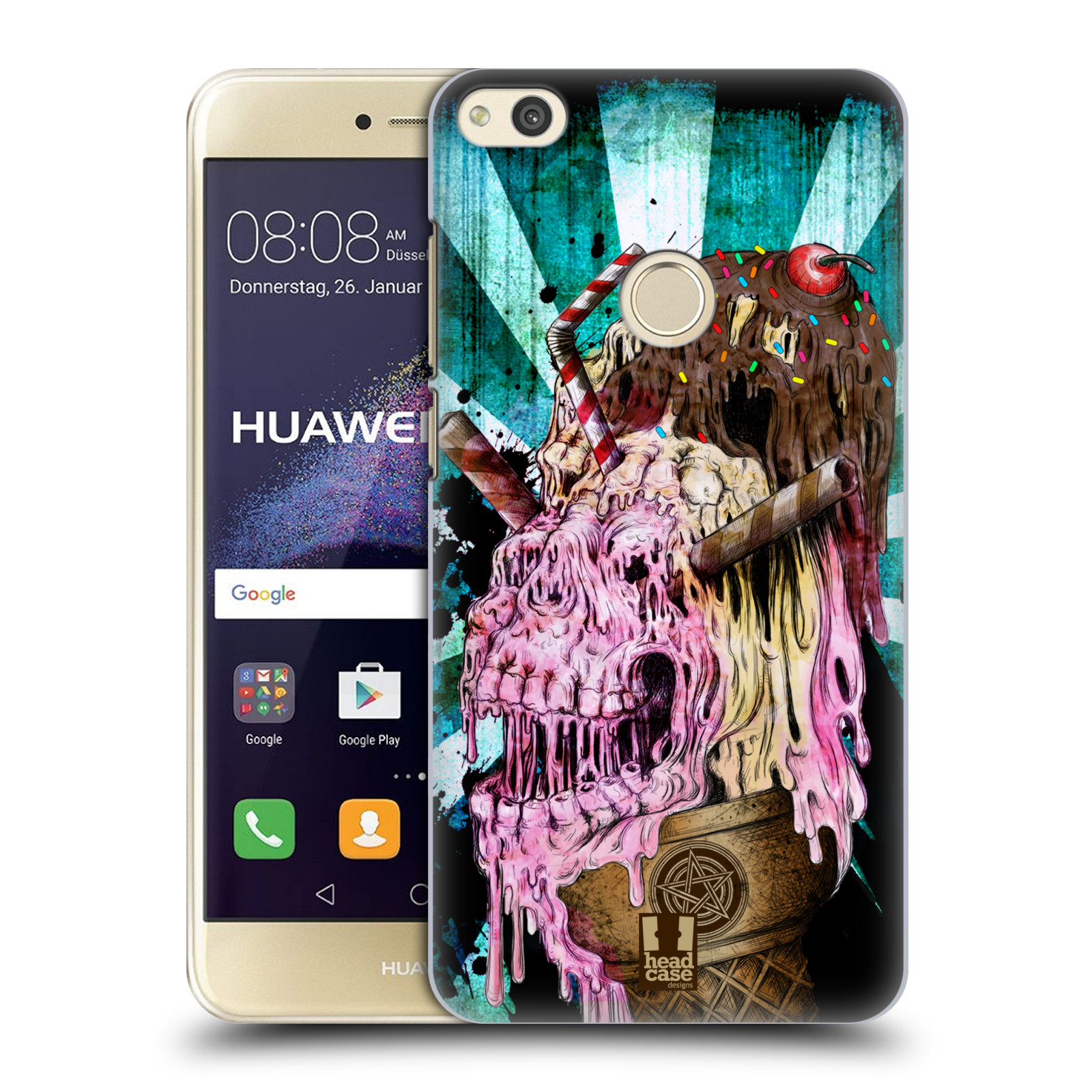 custodia huawei p8 teschio custodia huawei p8 teschio