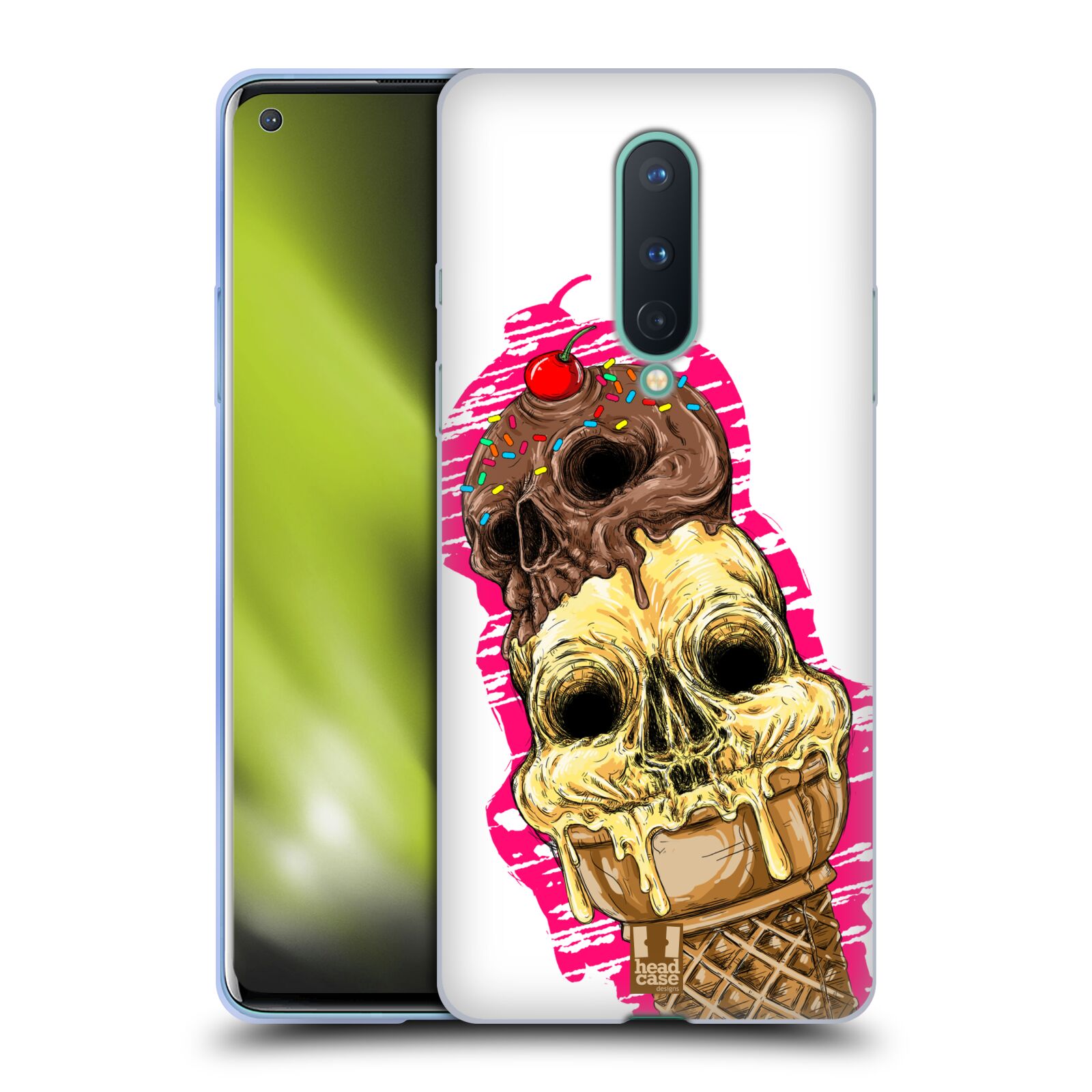 HEAD CASE DESIGNS CABEZA MUERTA DE HIELO GEL SUAVE FUNDA MÓVIL PARA TELÉFONOS GOOGLE ONEPLUS - Imagen 9 de 11