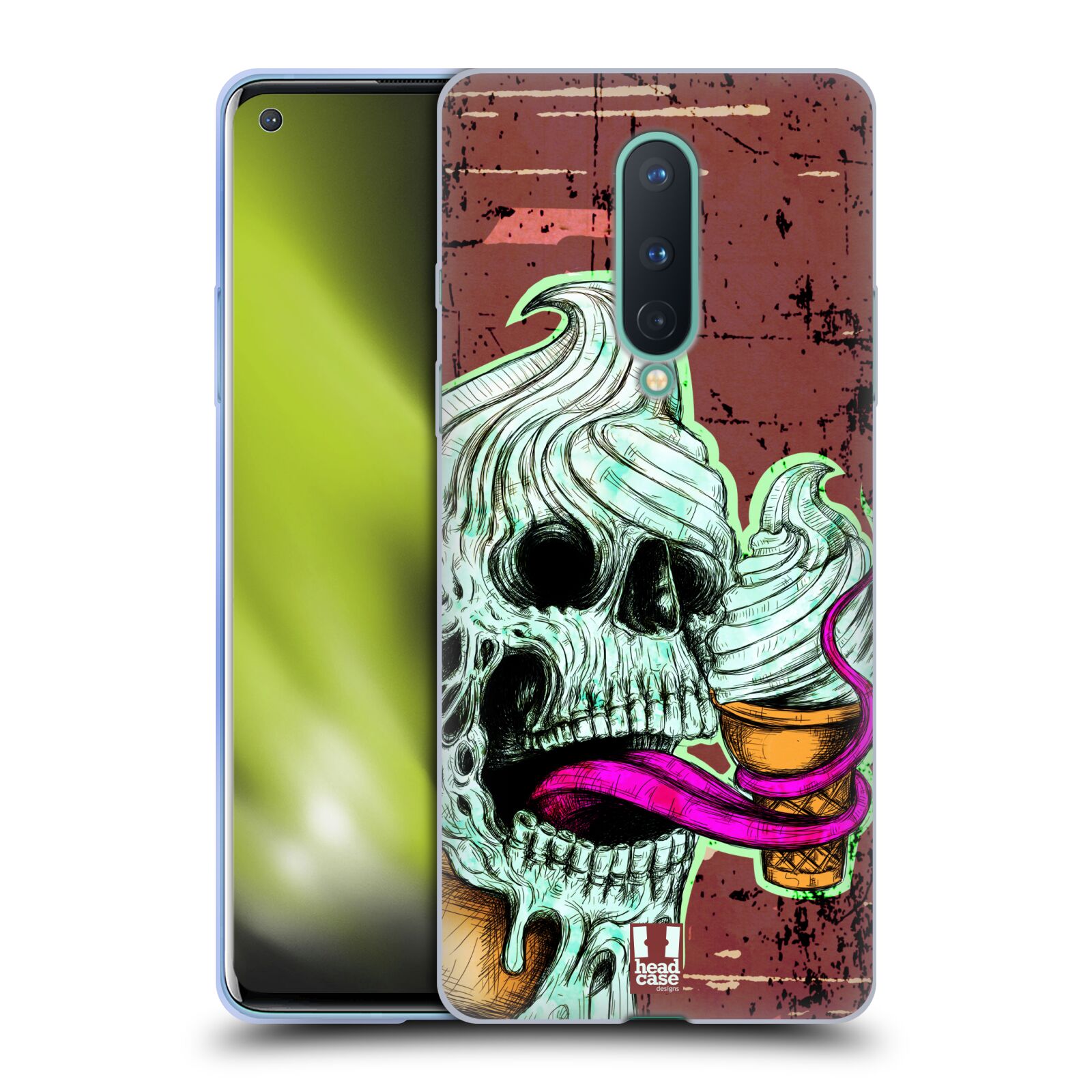 HEAD CASE DESIGNS CABEZA MUERTA DE HIELO GEL SUAVE FUNDA MÓVIL PARA TELÉFONOS GOOGLE ONEPLUS - Imagen 11 de 11