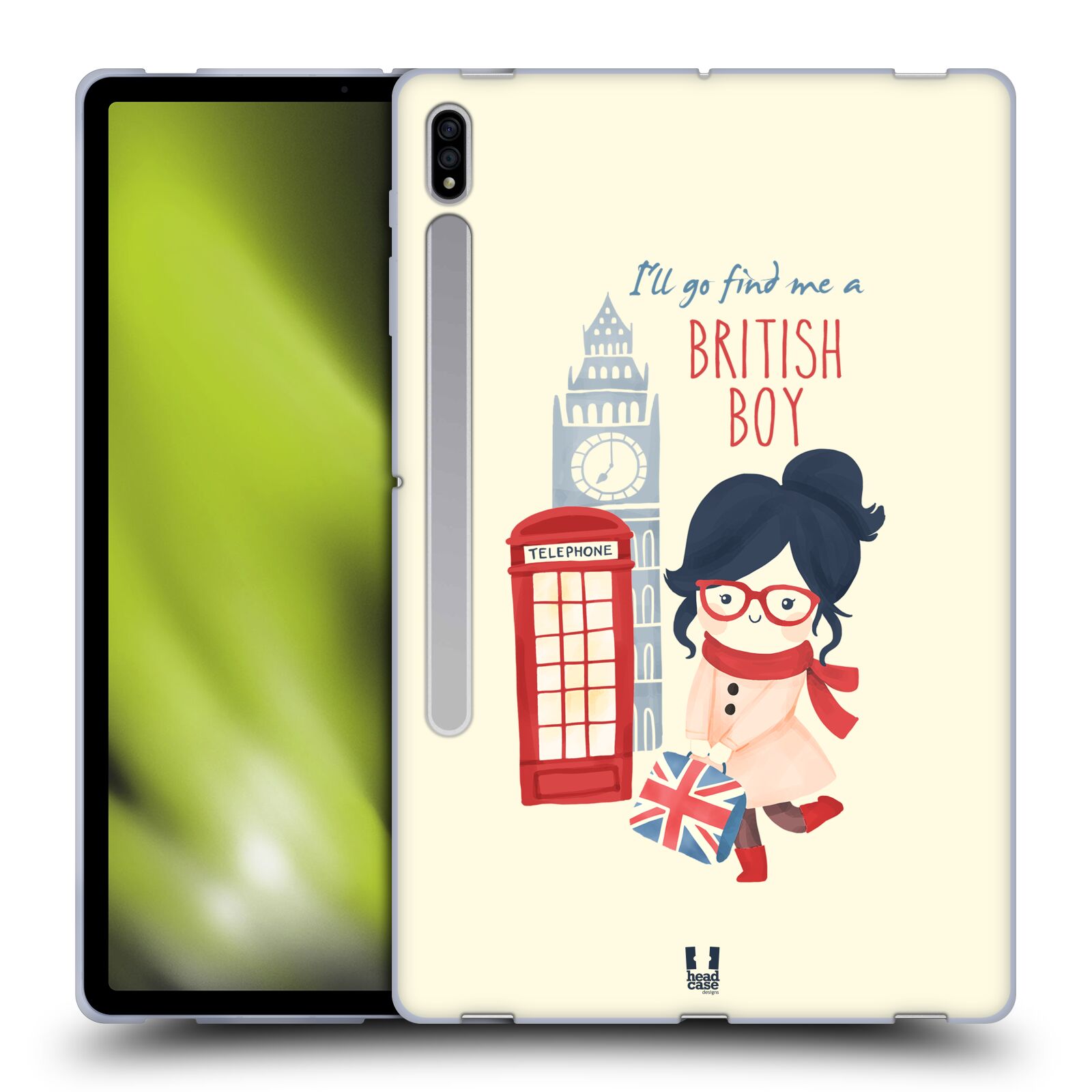 HEAD CASE DESIGNS I DREAM OF LONDON SOFT GEL CASE FOR SAMSUNG TABLETS 1 - Picture 8 of 12