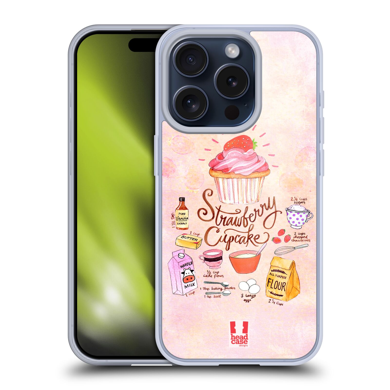 HEAD CASE RECETTES ILLUSTRÉES ÉTUI COQUE EN GEL POUR APPLE iPHONE TÉLÉPHONES - Photo 9 sur 10