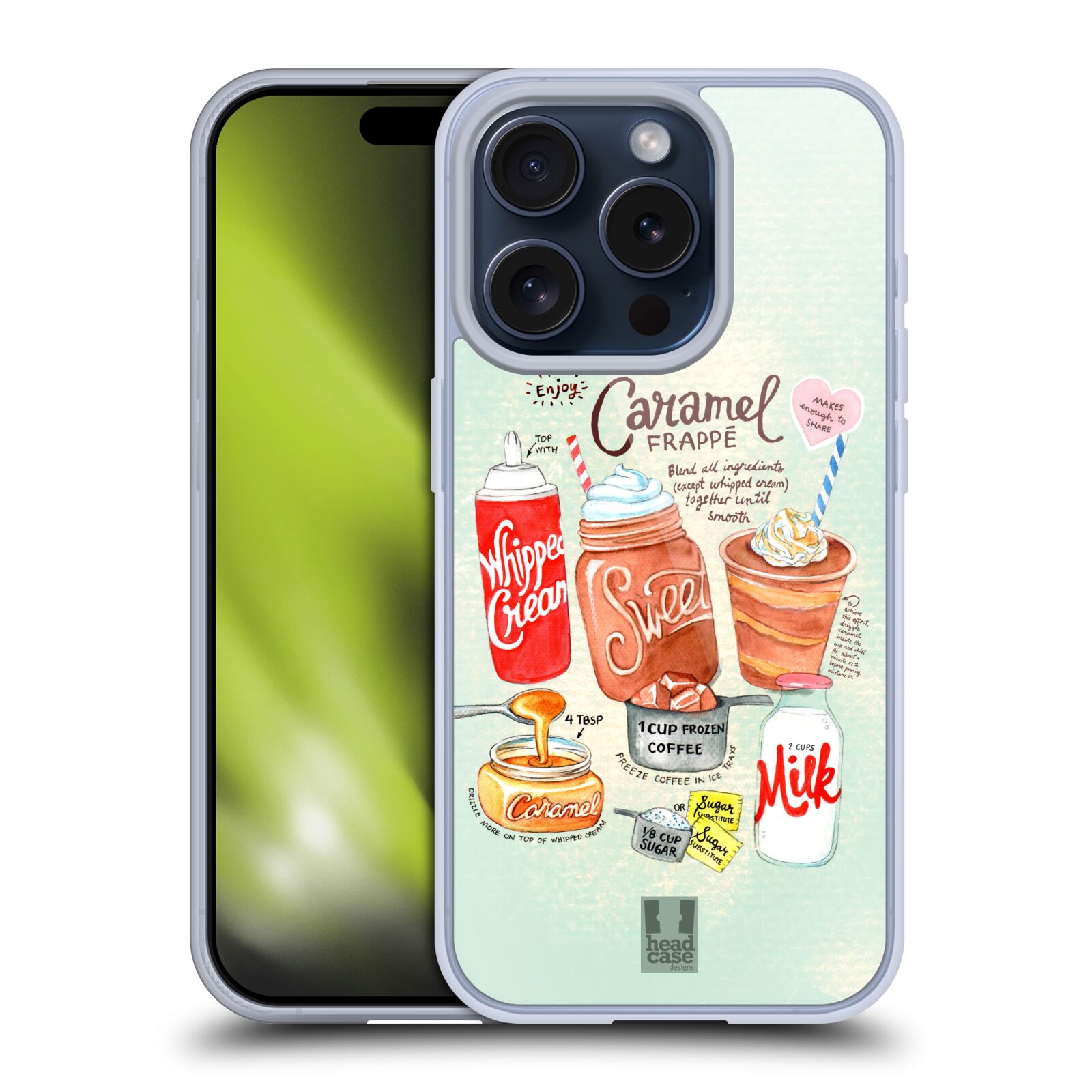 HEAD CASE RECETTES ILLUSTRÉES ÉTUI COQUE EN GEL POUR APPLE iPHONE TÉLÉPHONES - Photo 8 sur 10