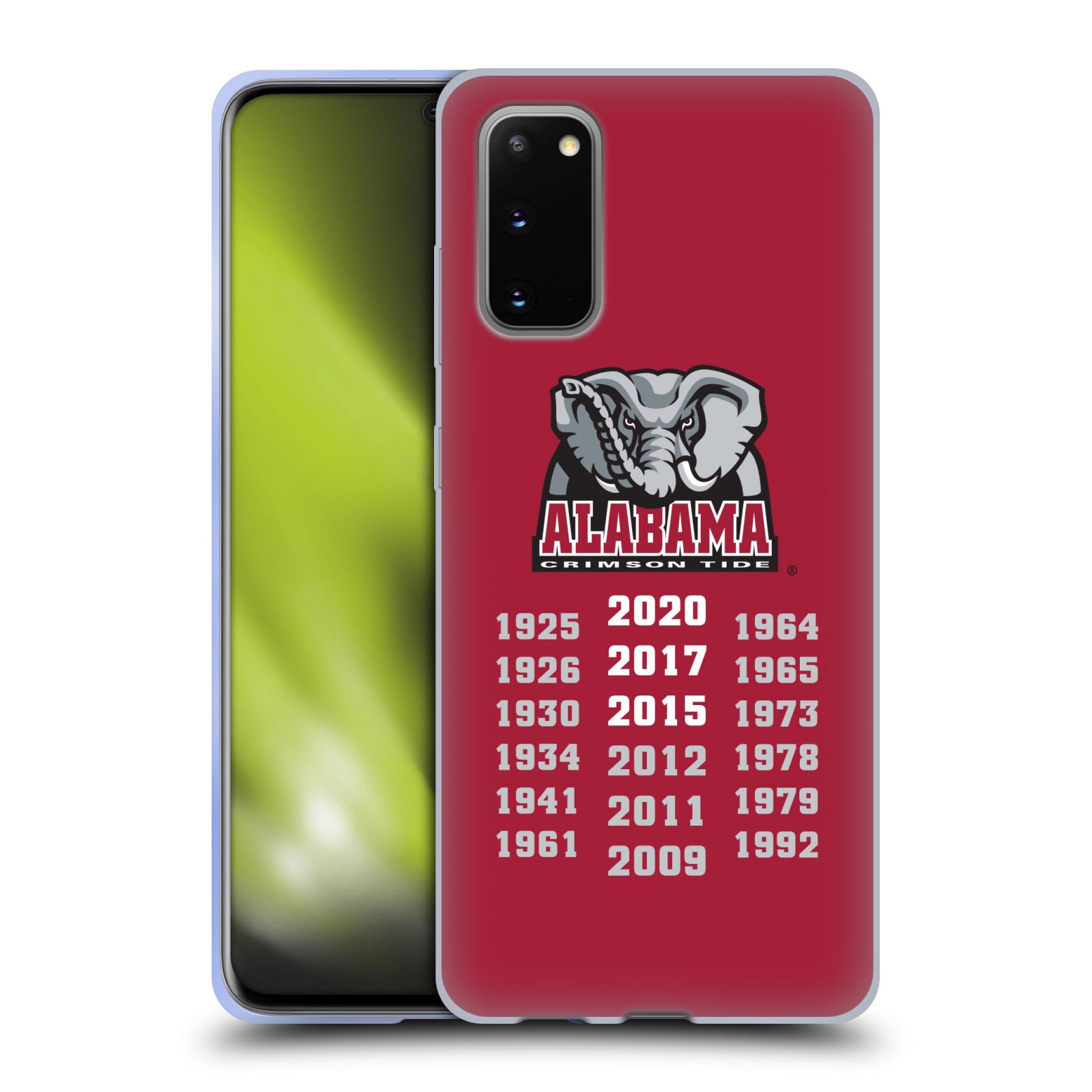 OFFICIAL UNIVERSITY OF ALABAMA UA GEL CASE FOR SAMSUNG PHONES 1