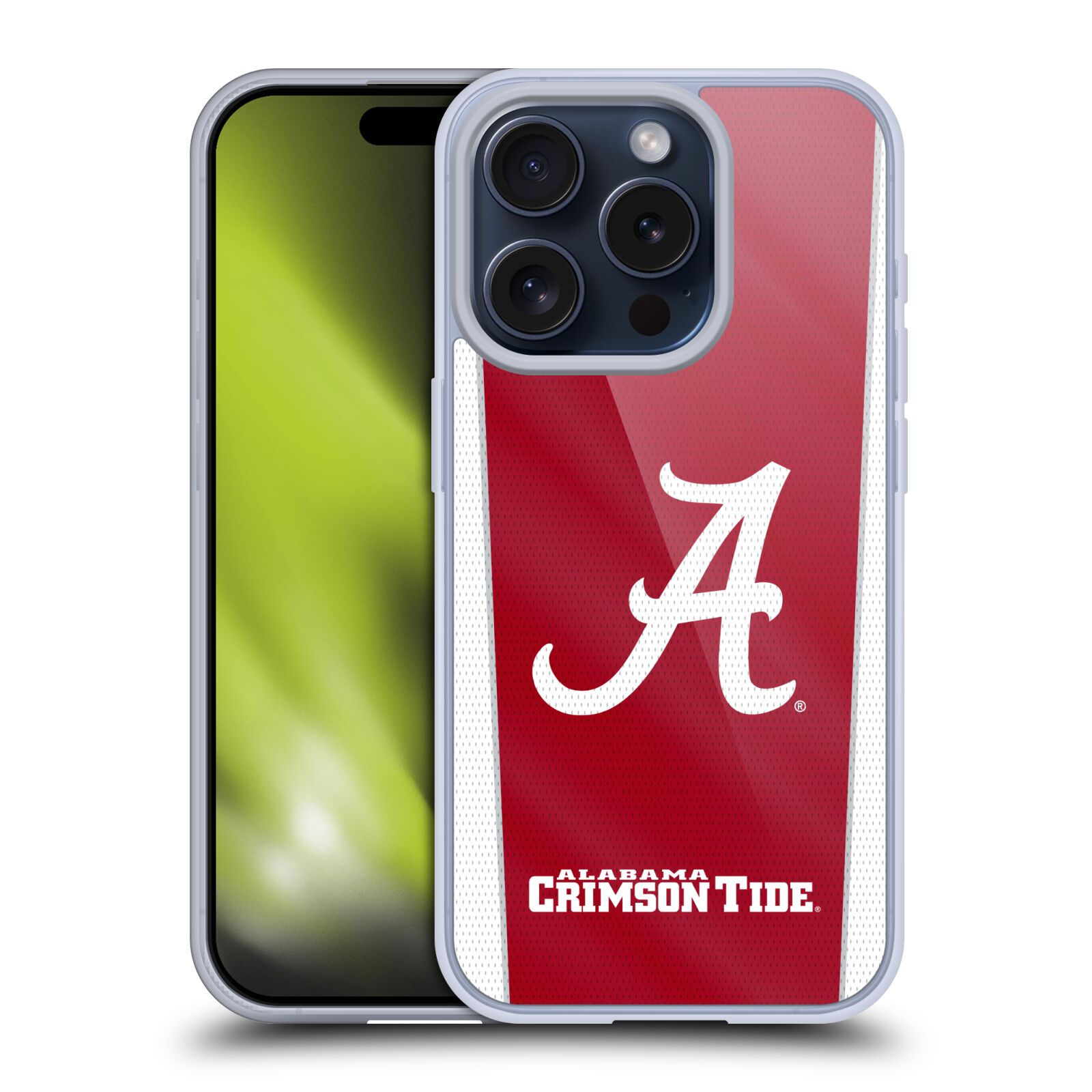 UNIVERSITY OF ALABAMA UA GEL CASE COMPATIBLE WITH APPLE iPHONE PHONES & MAGSAFE