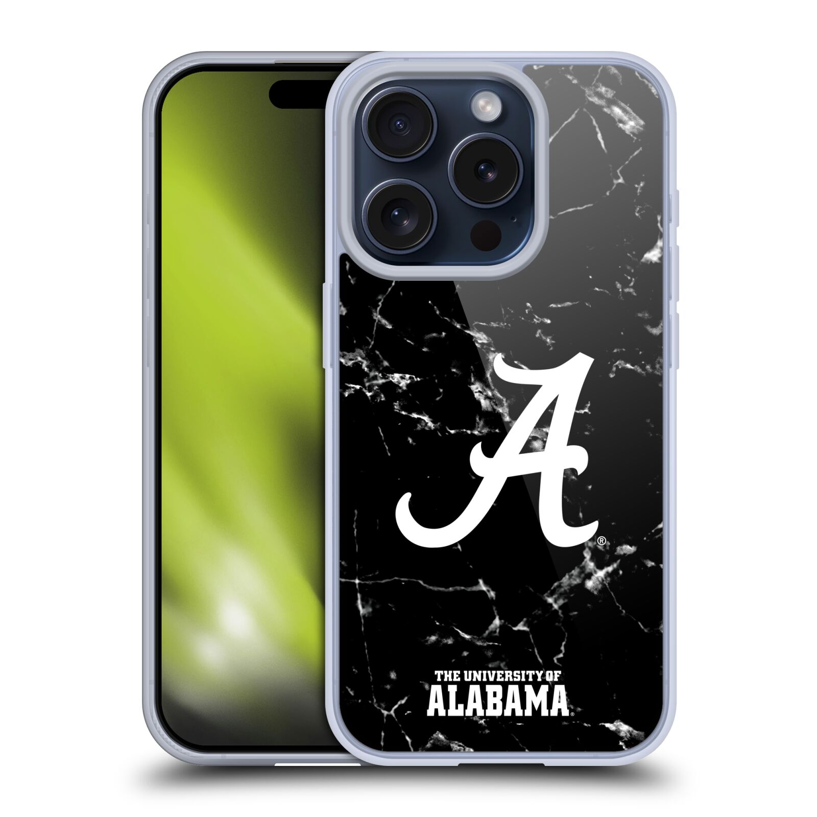 UNIVERSITY OF ALABAMA UA GEL CASE COMPATIBLE WITH APPLE iPHONE PHONES & MAGSAFE