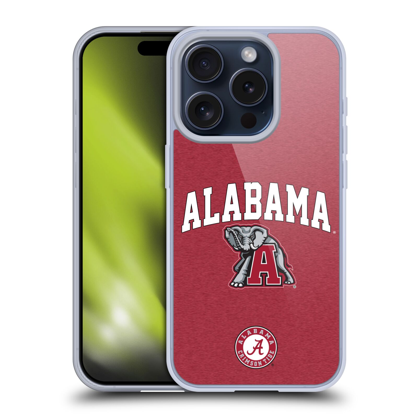 UNIVERSITY OF ALABAMA UA GEL CASE COMPATIBLE WITH APPLE iPHONE PHONES & MAGSAFE