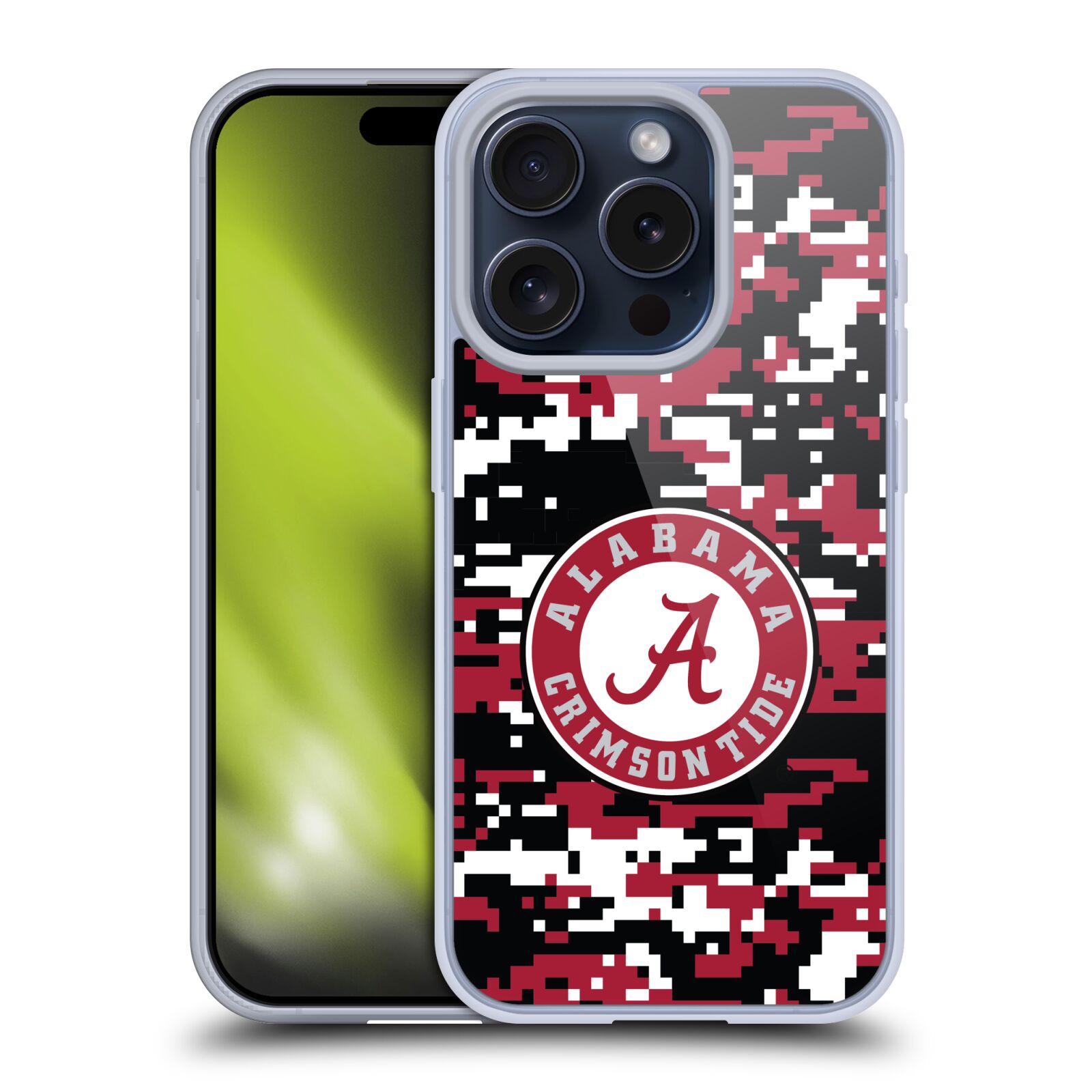 UNIVERSITY OF ALABAMA UA GEL CASE COMPATIBLE WITH APPLE iPHONE PHONES & MAGSAFE