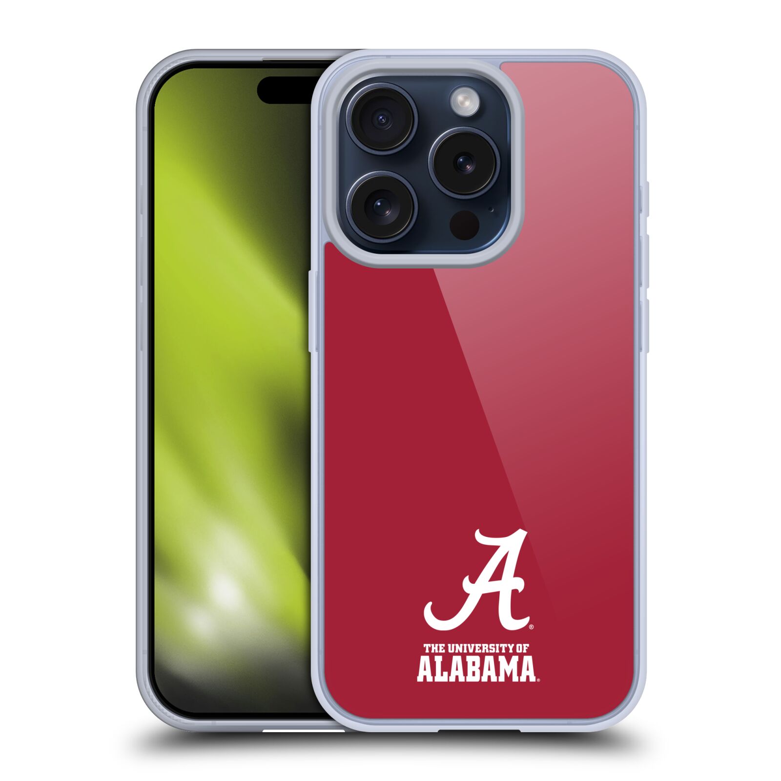 UNIVERSITY OF ALABAMA UA GEL CASE COMPATIBLE WITH APPLE iPHONE PHONES & MAGSAFE