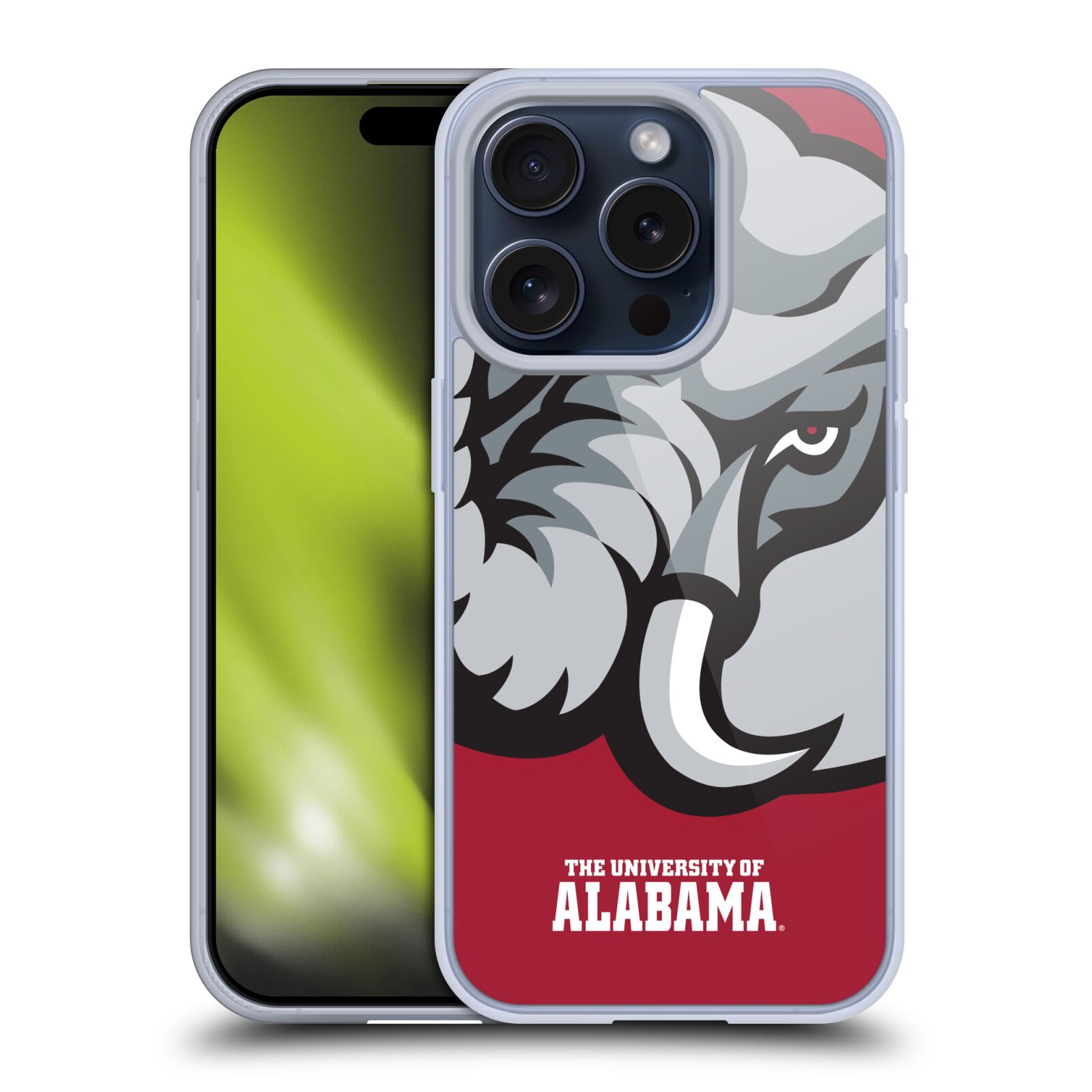 UNIVERSITY OF ALABAMA UA GEL CASE COMPATIBLE WITH APPLE iPHONE PHONES & MAGSAFE