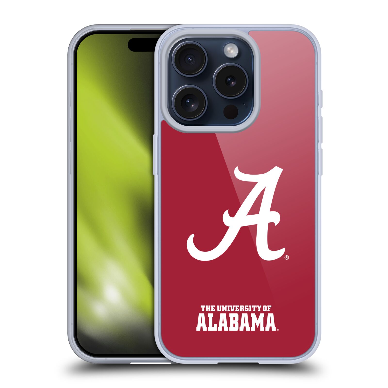 UNIVERSITY OF ALABAMA UA GEL CASE COMPATIBLE WITH APPLE iPHONE PHONES & MAGSAFE