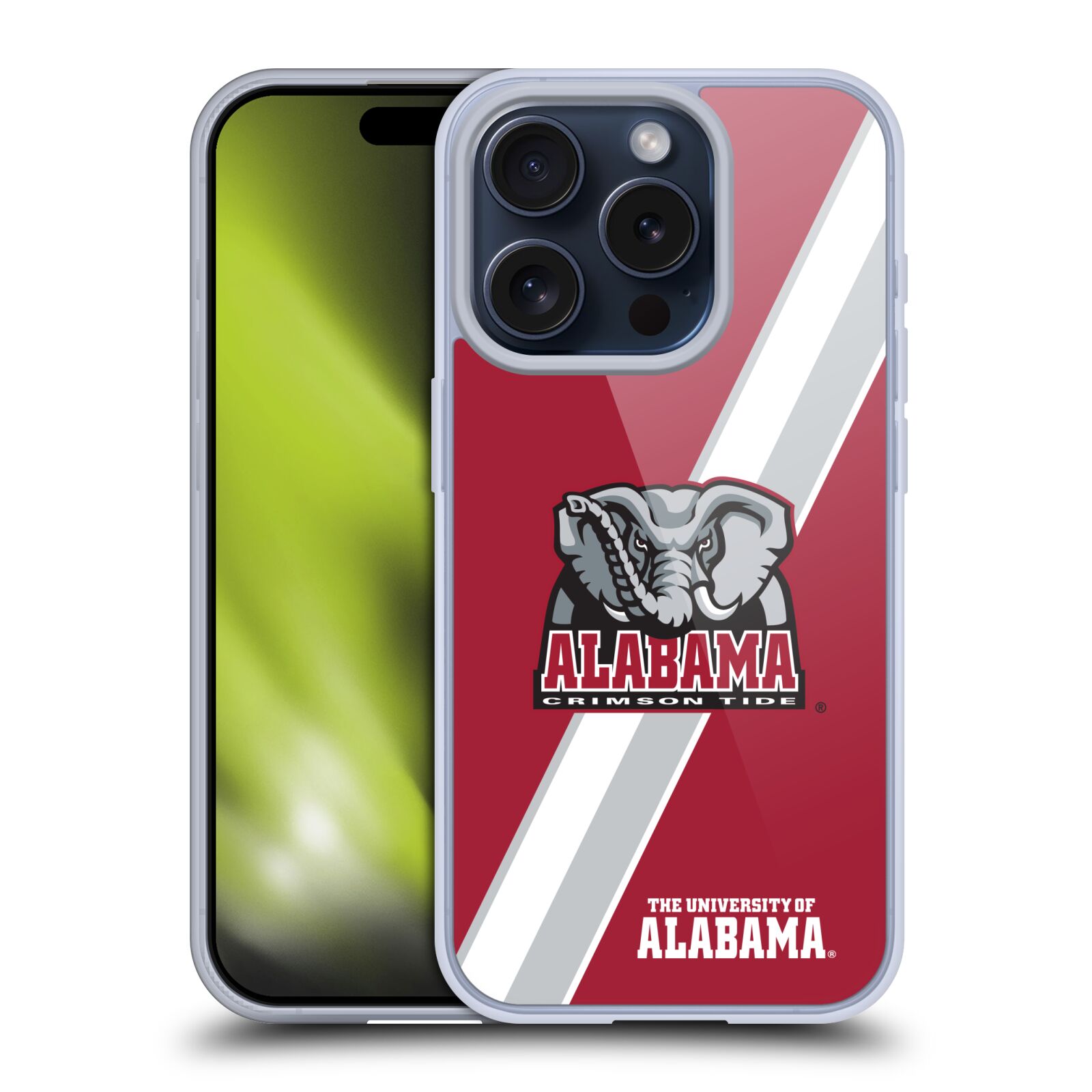 UNIVERSITY OF ALABAMA UA GEL CASE COMPATIBLE WITH APPLE iPHONE PHONES & MAGSAFE