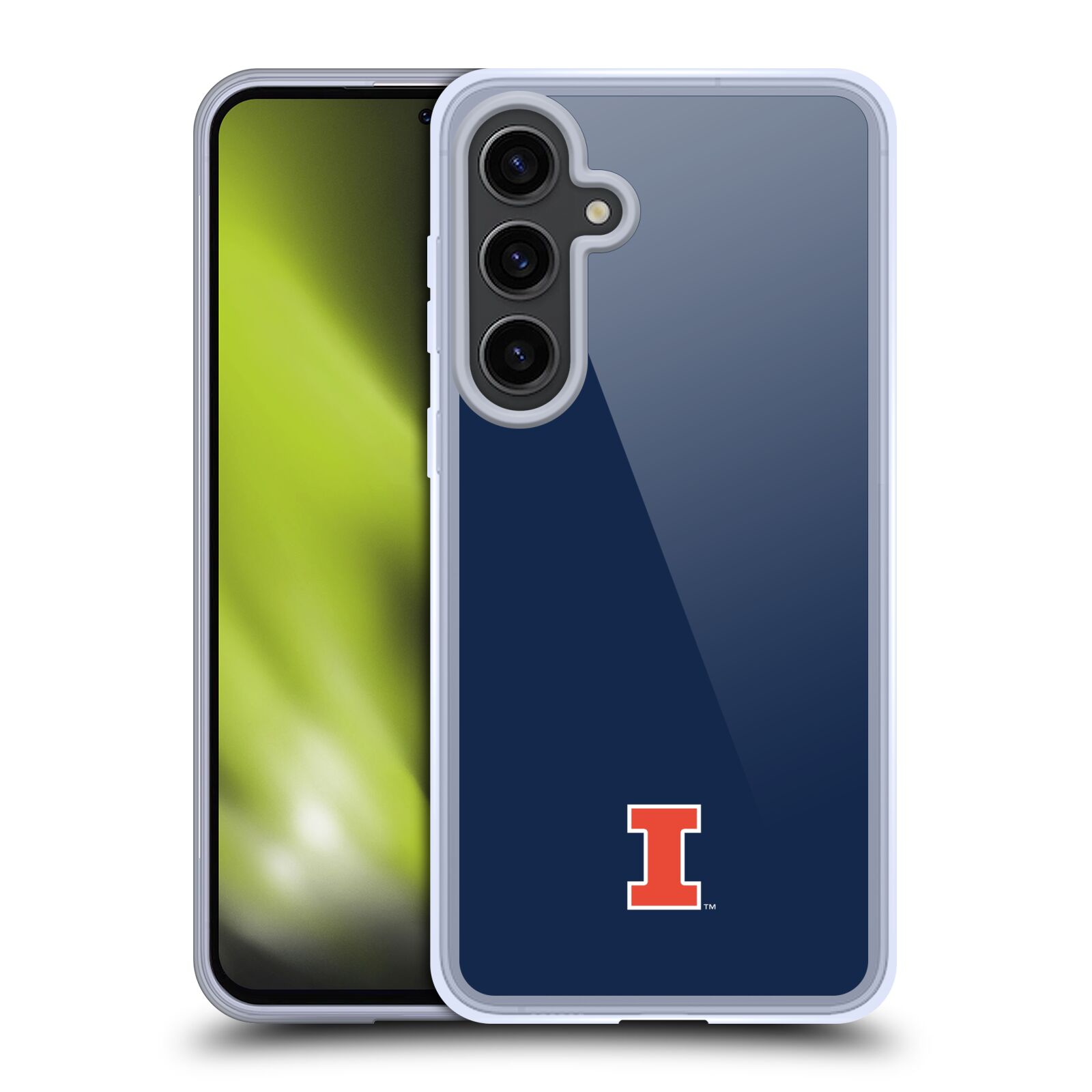 UNIVERSITY OF ILLINOIS U OF I GEL CASE COMPATIBLE WITH SAMSUNG PHONES & MAGSAFE