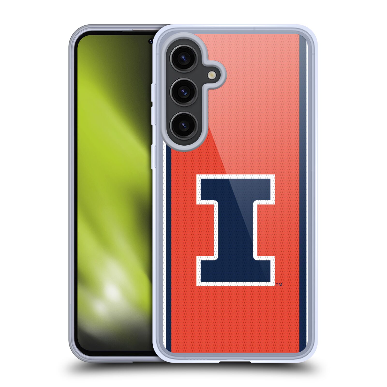 UNIVERSITY OF ILLINOIS U OF I GEL CASE COMPATIBLE WITH SAMSUNG PHONES & MAGSAFE