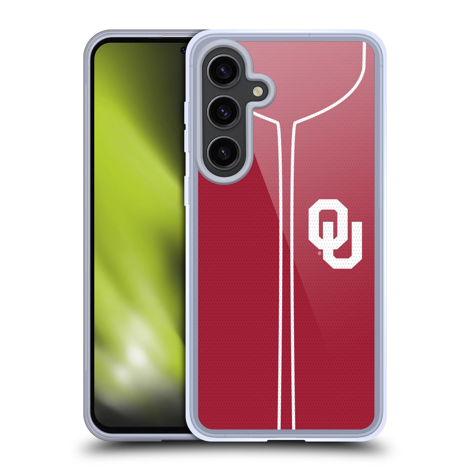 OFFICIAL UNIVERSITY OF OKLAHOMA OU GEL CASE COMPATIBLE W/ SAMSUNG PHONES/MAGSAFE