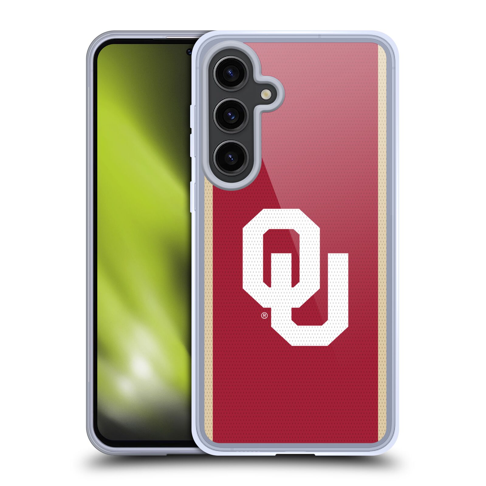 OFFICIAL UNIVERSITY OF OKLAHOMA OU GEL CASE COMPATIBLE W/ SAMSUNG PHONES/MAGSAFE