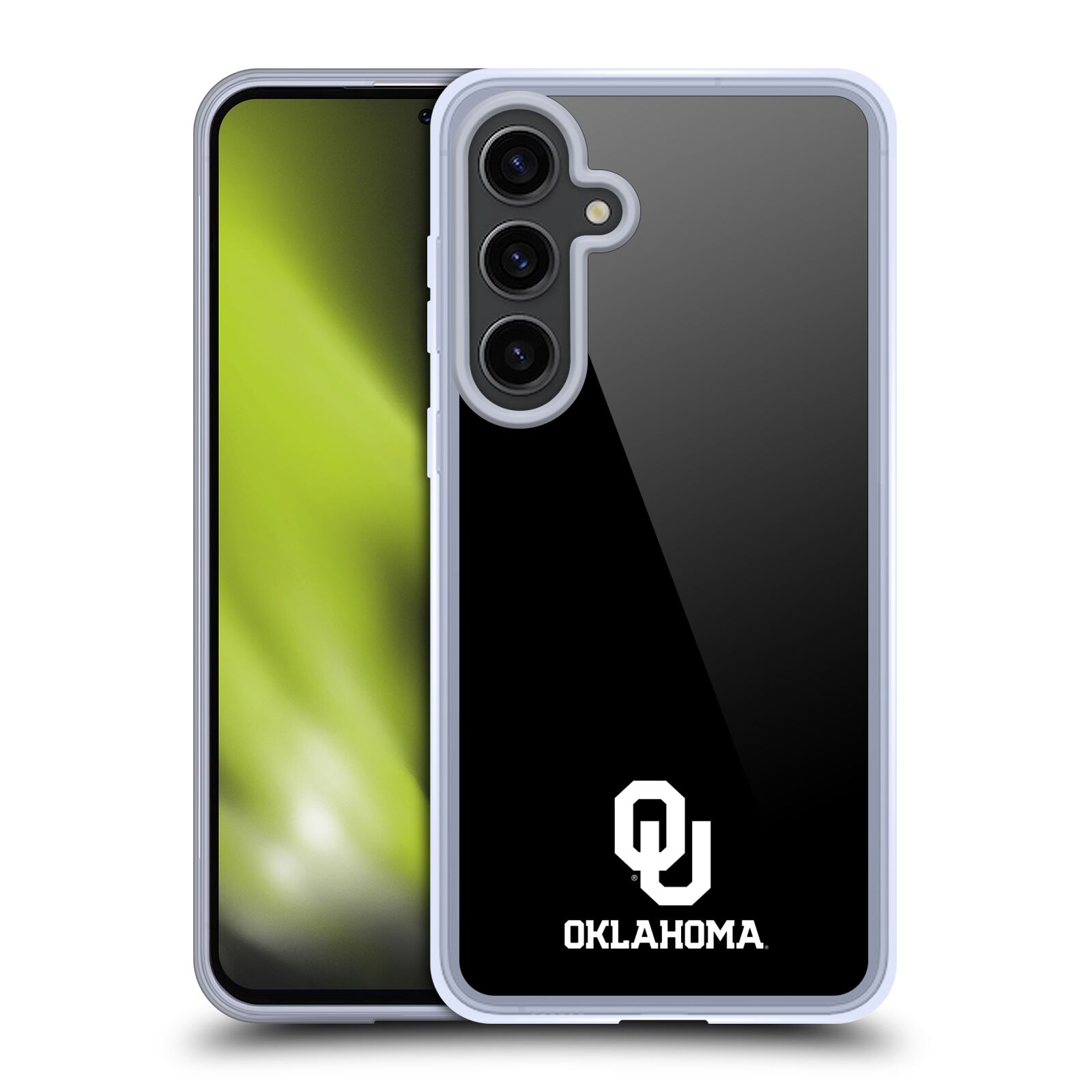 OFFICIAL UNIVERSITY OF OKLAHOMA OU GEL CASE COMPATIBLE W/ SAMSUNG PHONES/MAGSAFE