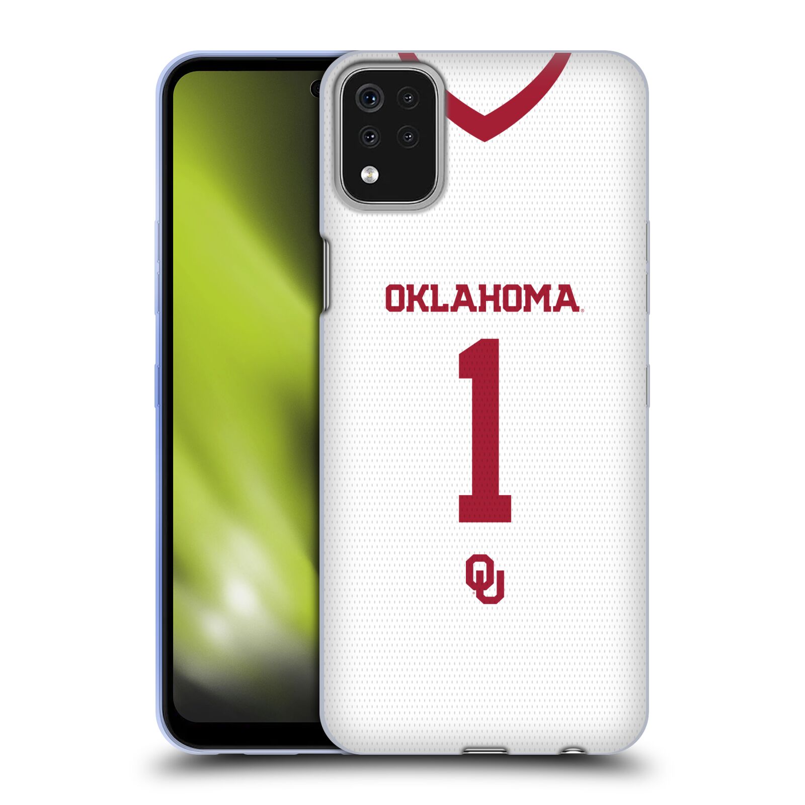 UNIVERSITY OF OKLAHOMA OU SOFT GEL CASE FOR LG PHONES 1