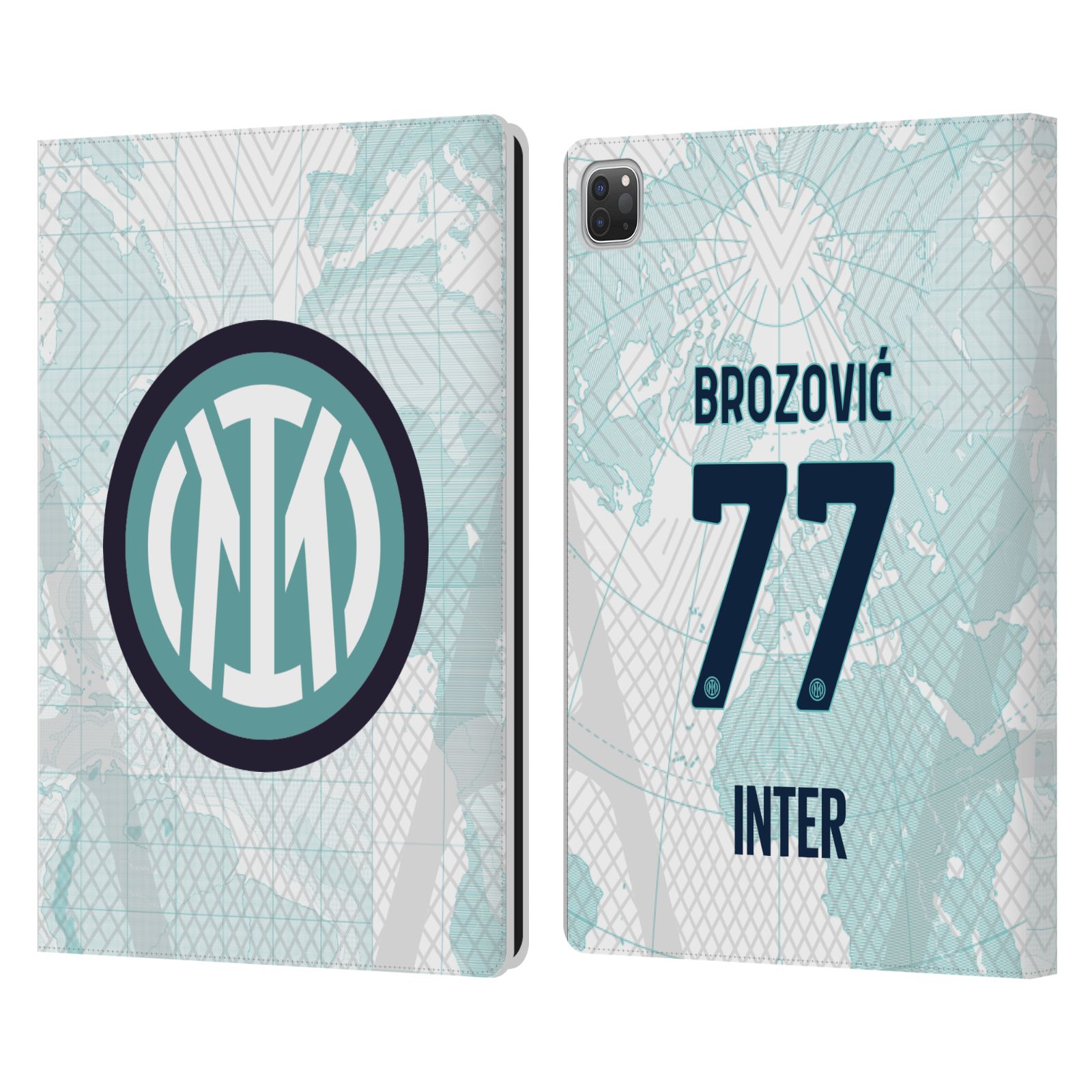 OFFICIAL INTER MILAN 2022/23 PLAYERS AWAY KIT LEATHER BOOK CASE FOR APPLE iPAD - 第 8/11 張圖片