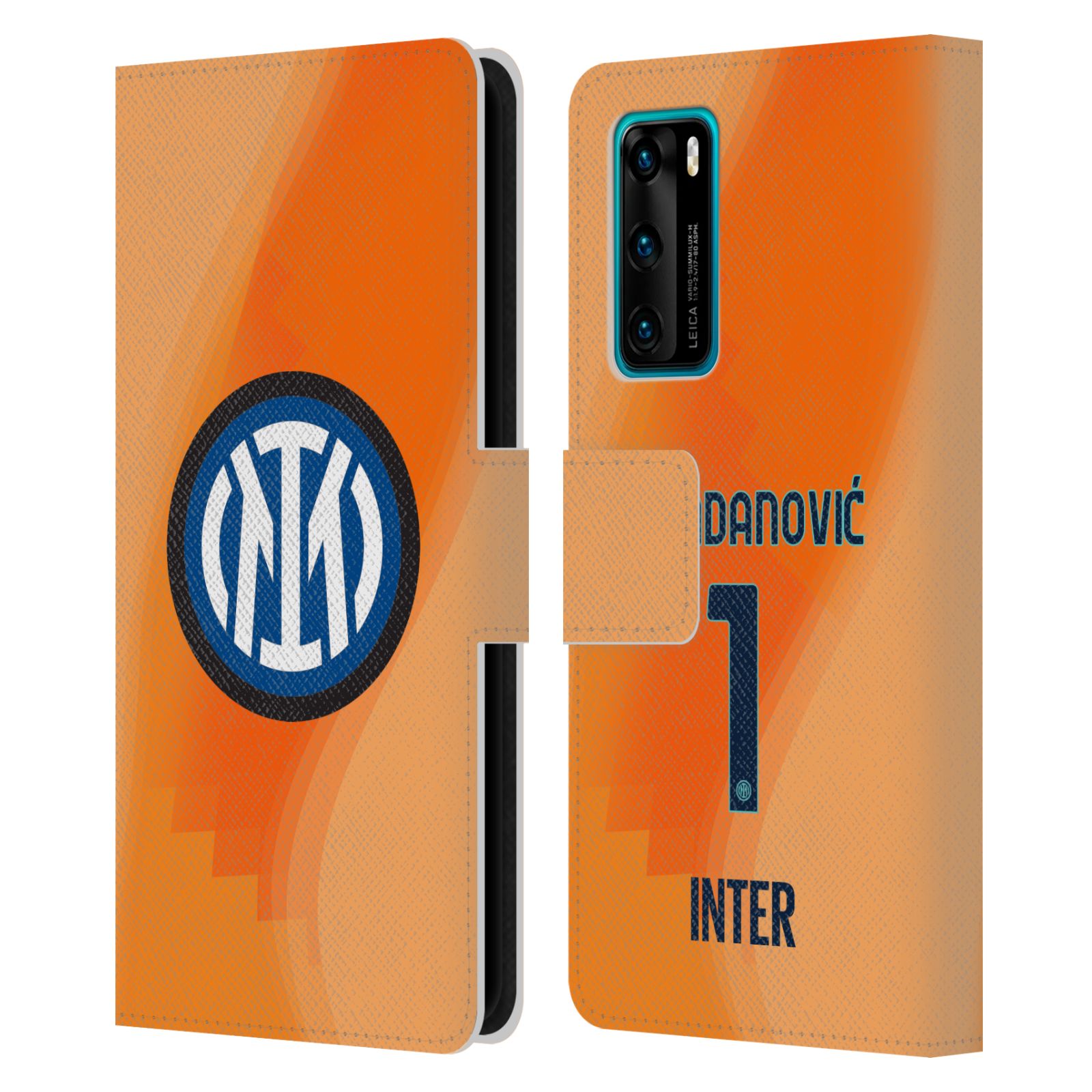 INTER MILAN 2022/23 PLAYERS AWAY KIT LEATHER BOOK CASE FOR HUAWEI PHONES 4 - Picture 7 of 7