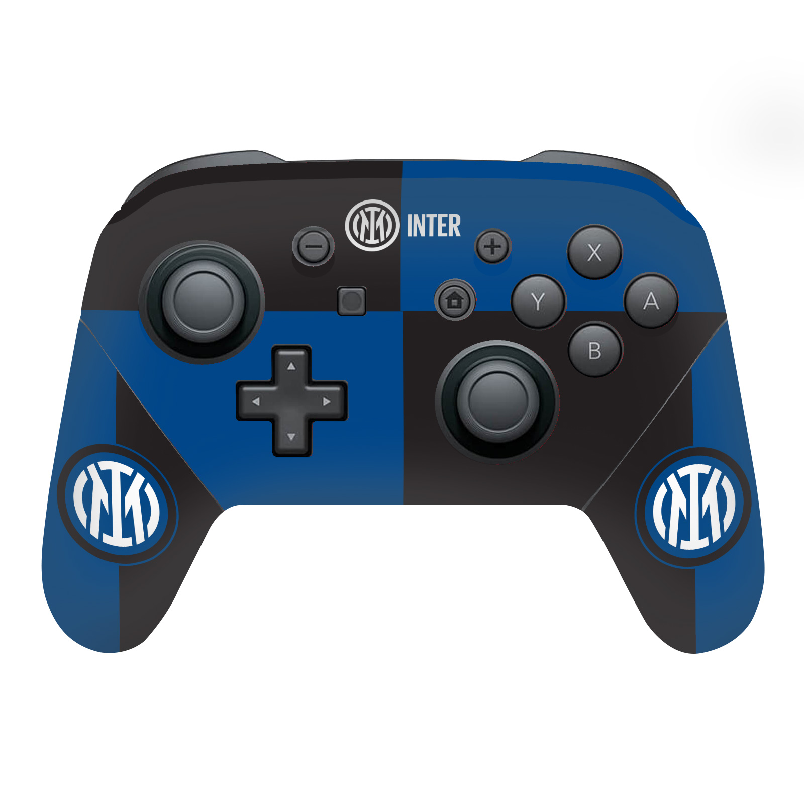 OFICJALNA ODZNAKA INTER MILAN WINYLOWA NAKLEJKA NA SKÓRKĘ DO KONTROLERA NINTENDO SWITCH PRO - Zdjęcie 6 z 10