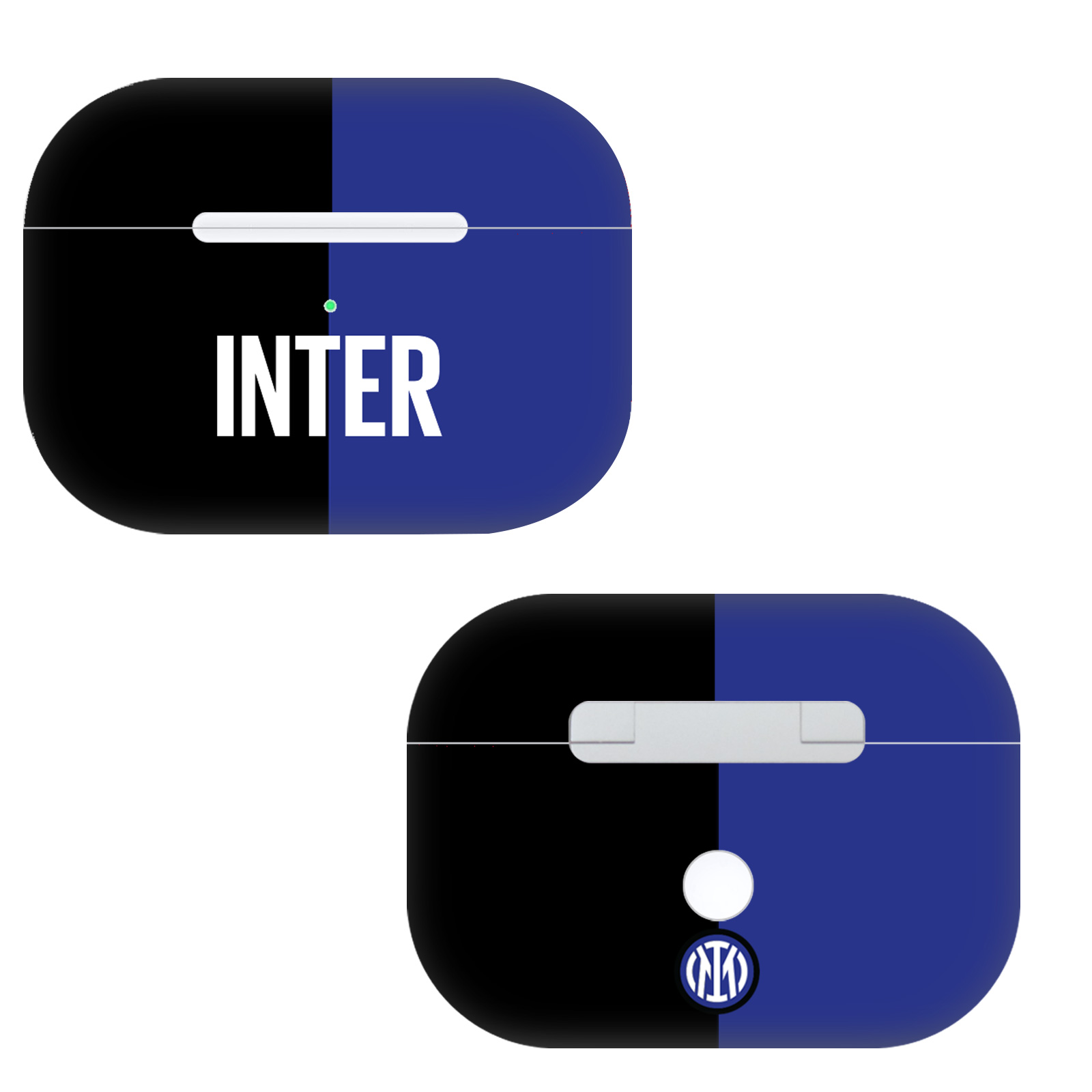 OFFICIAL INTER MILAN BADGE VINYL STICKER SKIN DECAL COVER FOR APPLE AIRPODS - Picture 8 of 11