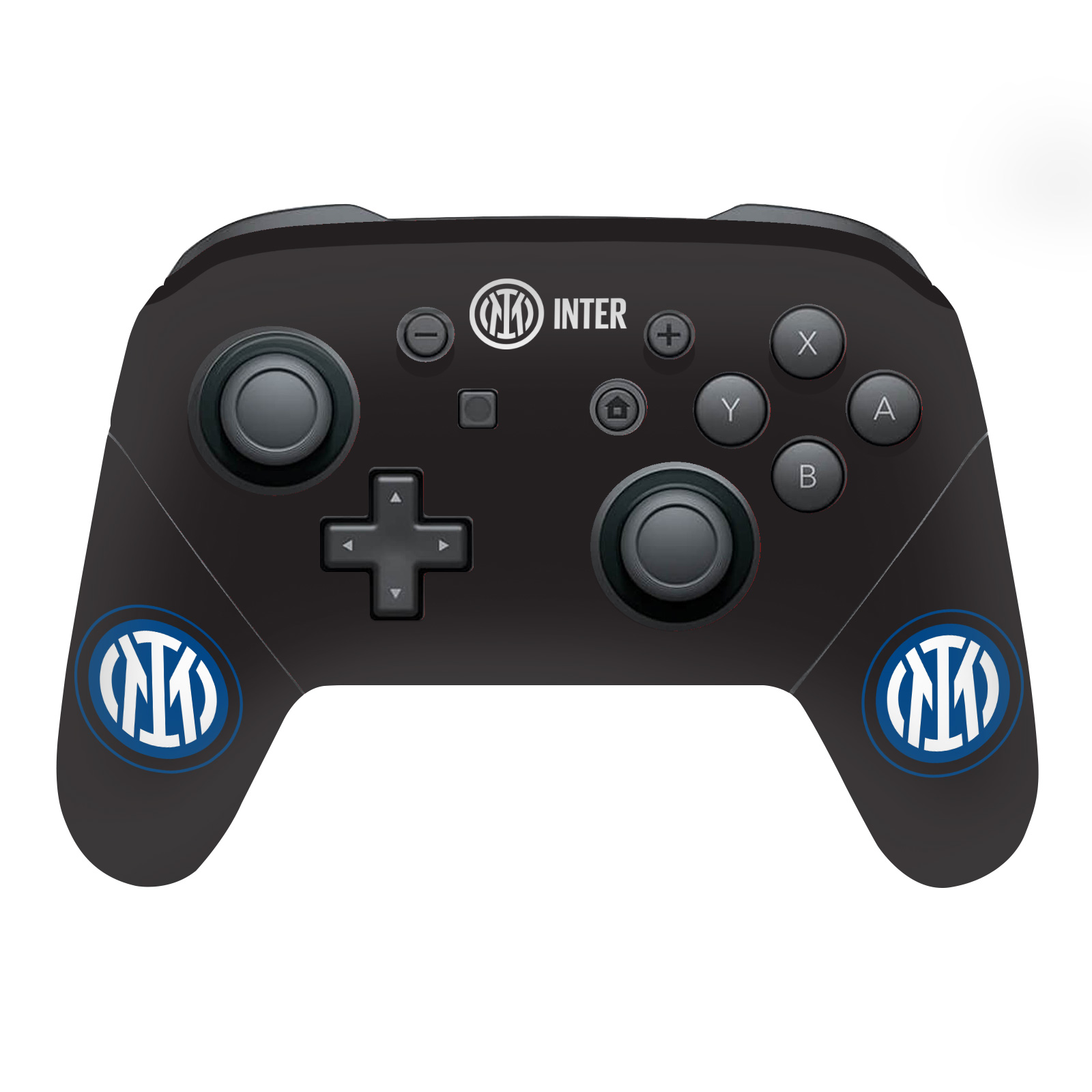 OFICJALNA ODZNAKA INTER MILAN WINYLOWA NAKLEJKA NA SKÓRKĘ DO KONTROLERA NINTENDO SWITCH PRO - Zdjęcie 9 z 10