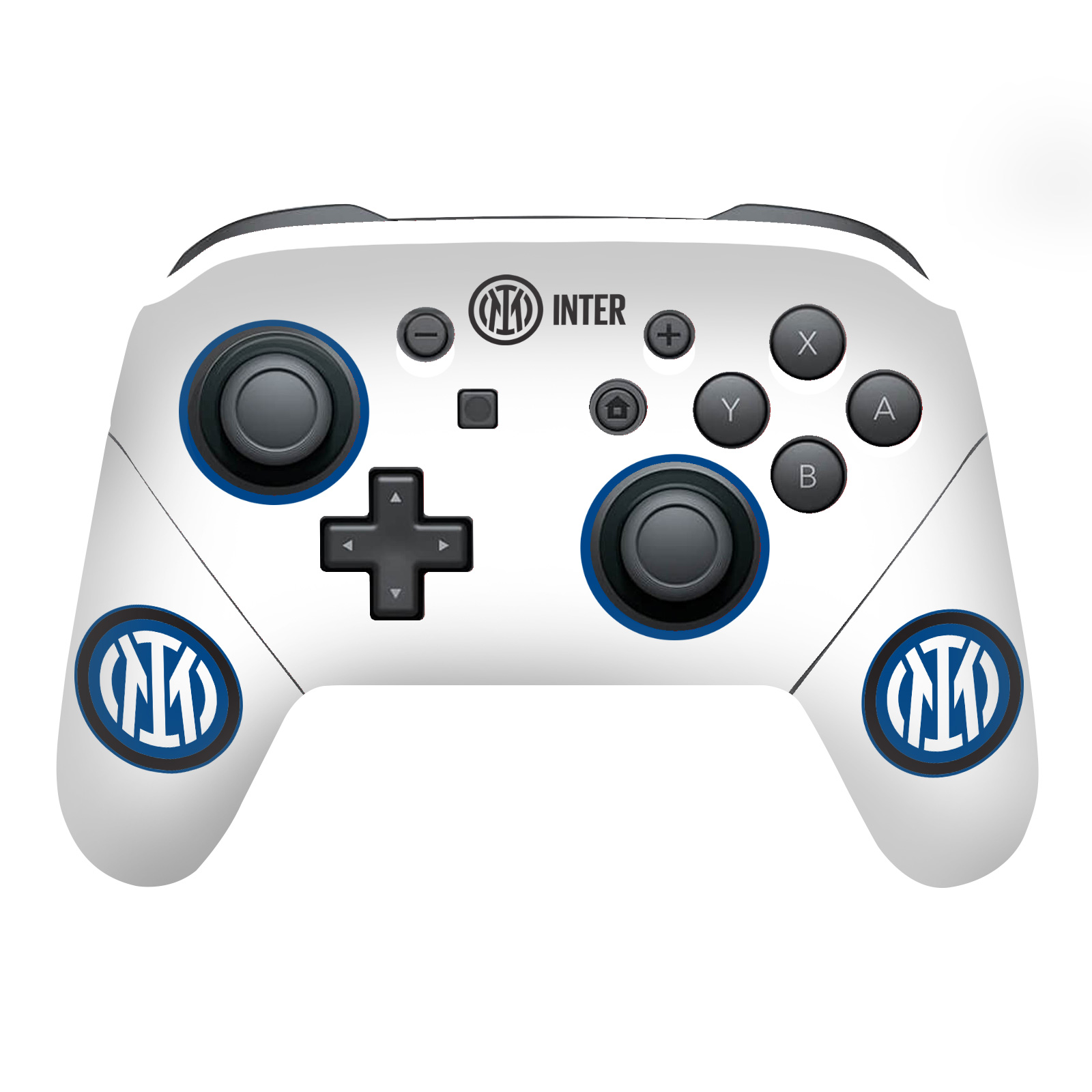 OFICJALNA ODZNAKA INTER MILAN WINYLOWA NAKLEJKA NA SKÓRKĘ DO KONTROLERA NINTENDO SWITCH PRO - Zdjęcie 10 z 10