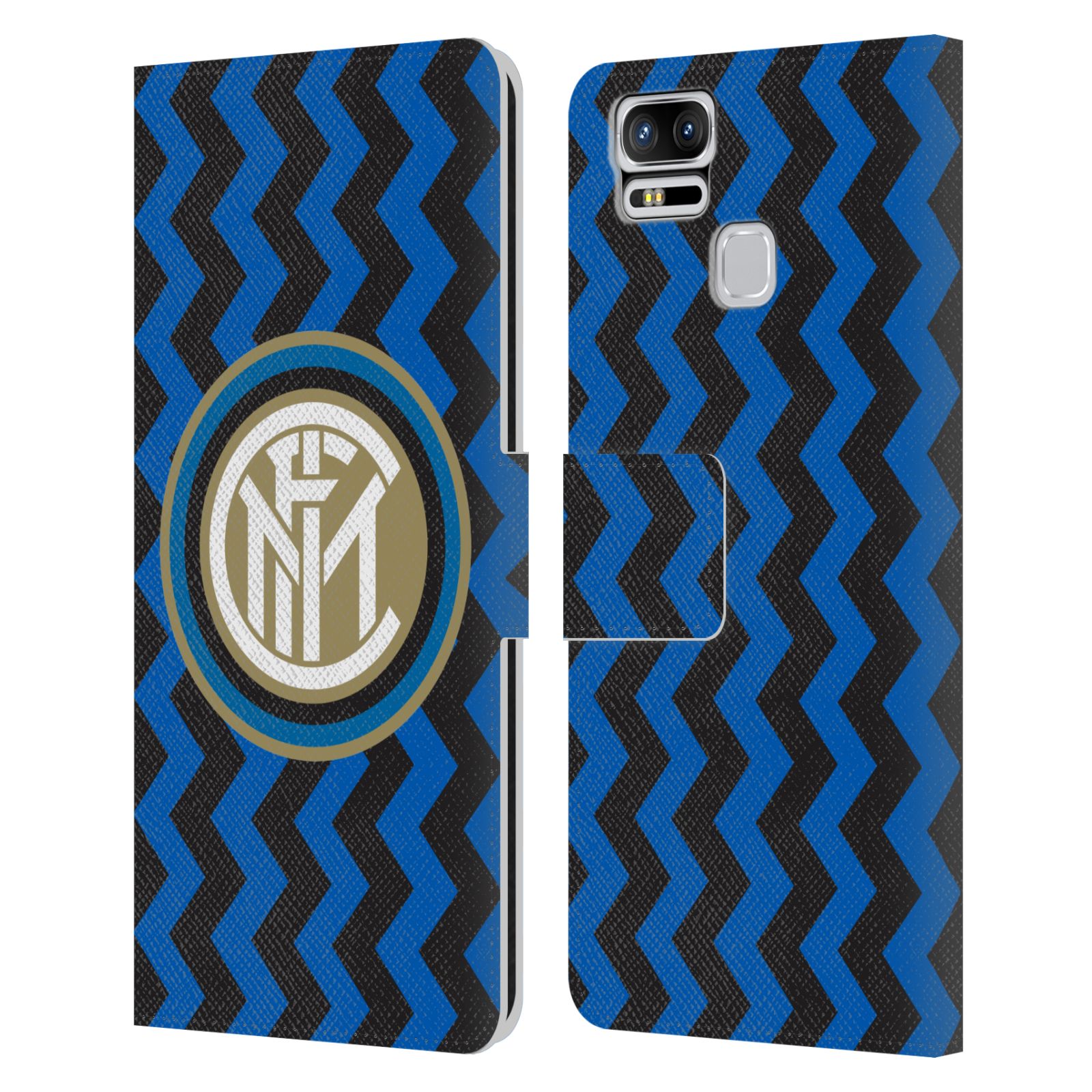 OFFICIAL INTER MILAN 2020/21 CREST KIT LEATHER BOOK CASE FOR ASUS ZENFONE PHONES - Picture 7 of 7