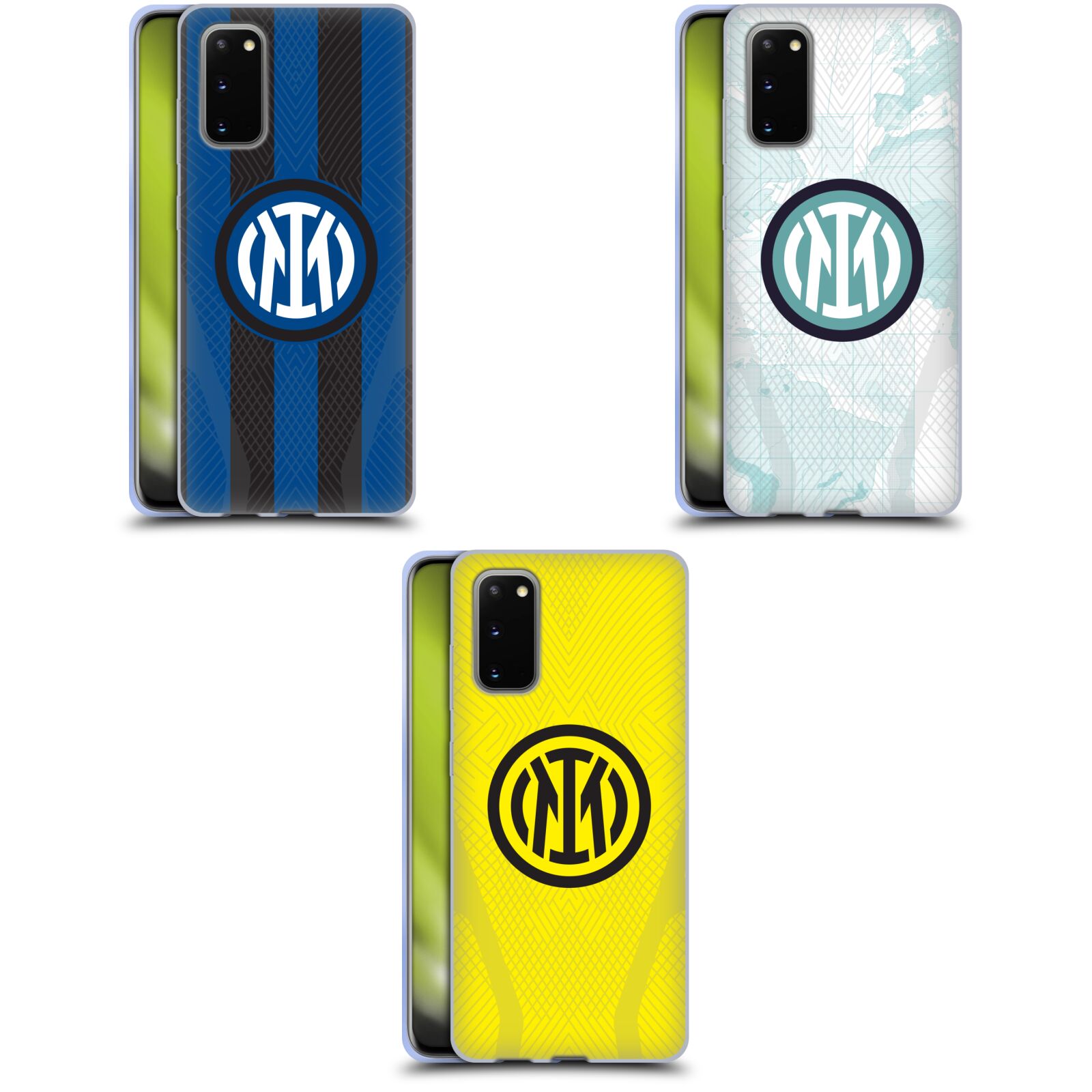 INTER MILAN 2022/23 CREST KIT CUSTODIA COVER MORBIDA IN GEL PER SAMSUNG  PHONES 1