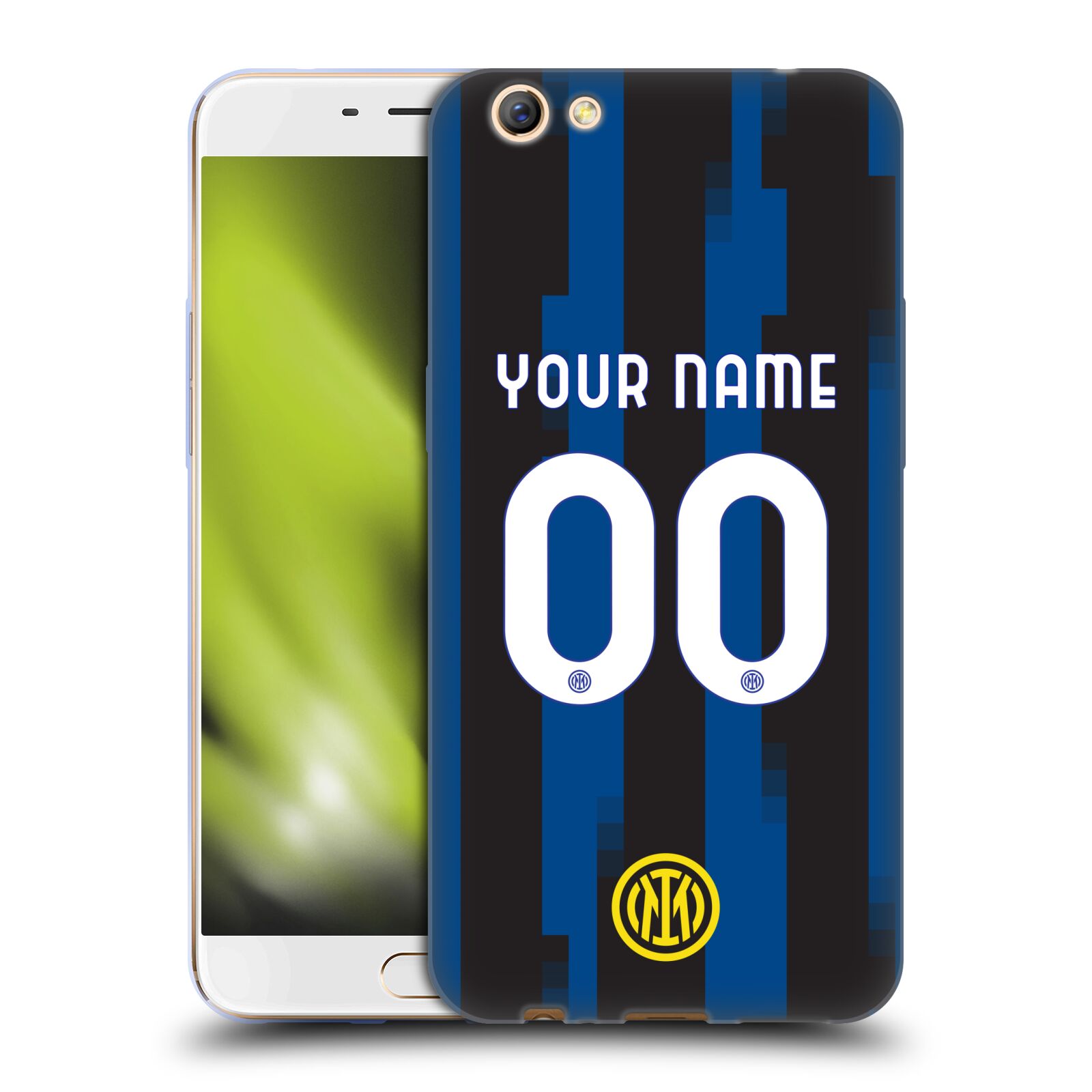 CUSTOM CUSTOMIZED PERSONALIZED INTER MILAN 2023/24 KIT GEL CASE FOR OPPO PHONES