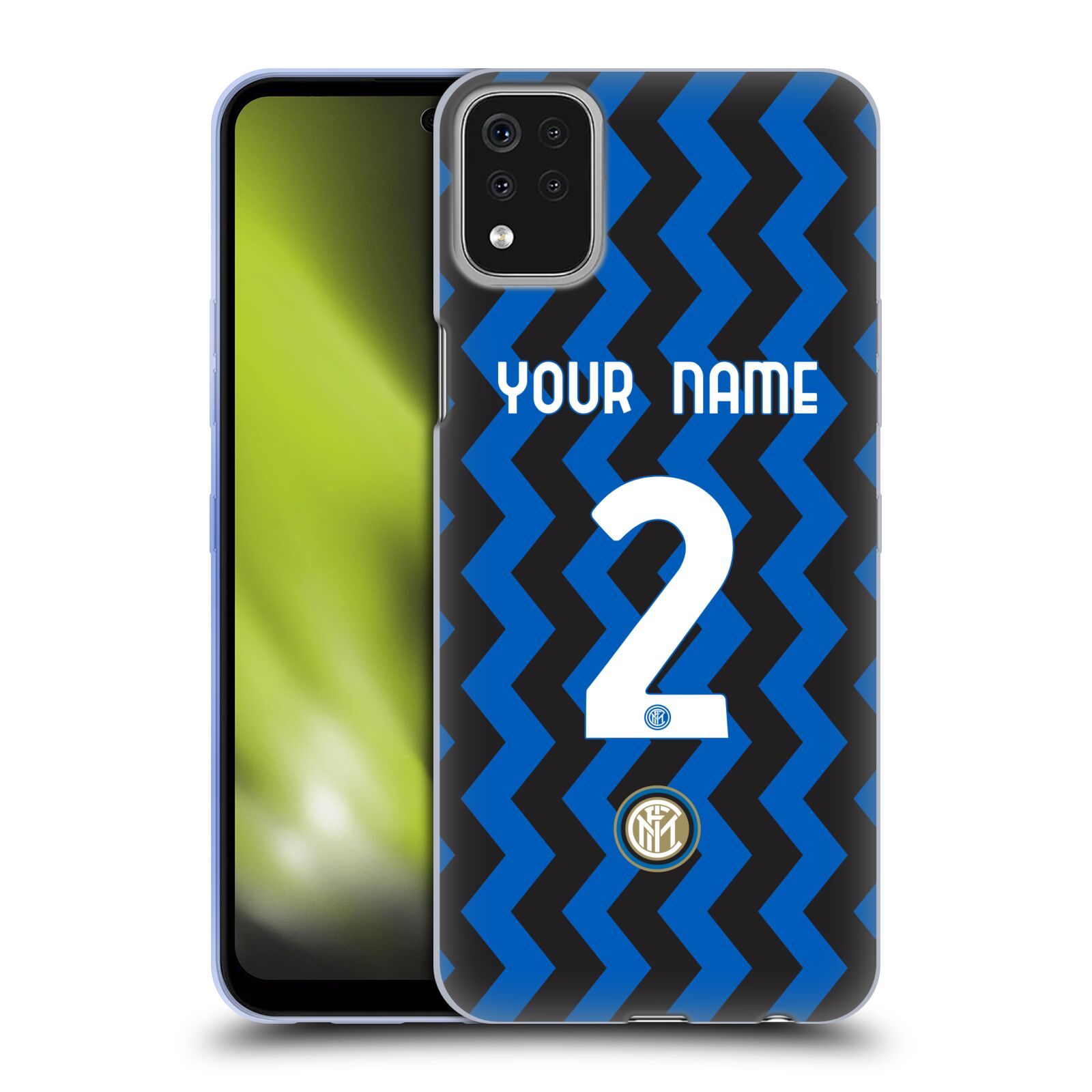 CUSTOM PERSONALIZED INTER MILAN 2020/21 CREST KIT GEL CASE FOR LG PHONES 1 - Picture 8 of 8