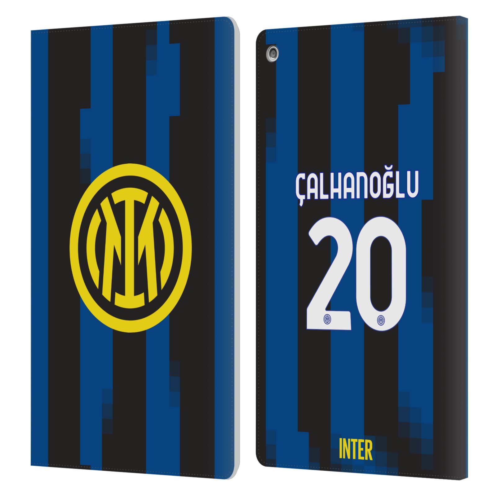OFFICIAL INTER MILAN 2023/24 PLAYERS HOME KIT LEATHER BOOK CASE FOR AMAZON FIRE - Picture 8 of 11