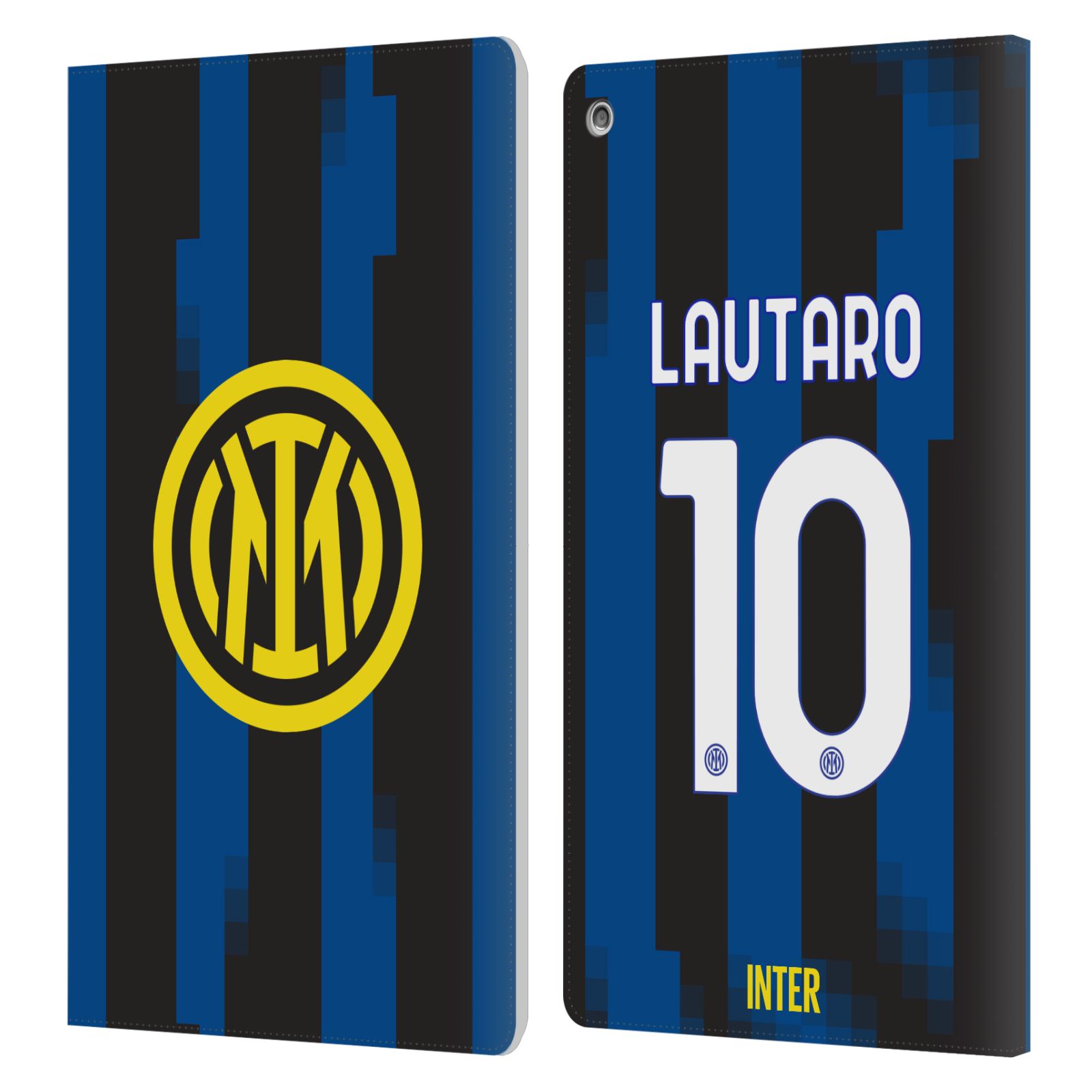 OFFICIAL INTER MILAN 2023/24 PLAYERS HOME KIT LEATHER BOOK CASE FOR AMAZON FIRE - Picture 9 of 11
