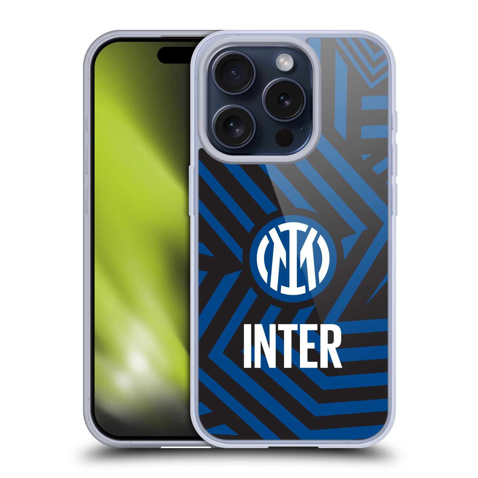 OFFICIAL INTER MILAN PATTERNS SOFT GEL CASE FOR APPLE iPHONE PHONES - Picture 8 of 12
