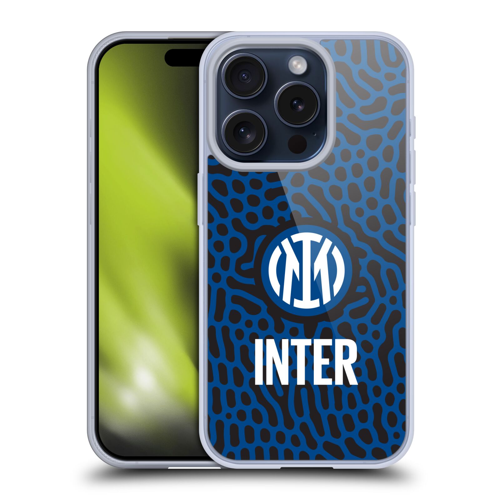 OFFICIAL INTER MILAN PATTERNS SOFT GEL CASE FOR APPLE iPHONE PHONES - Picture 9 of 12