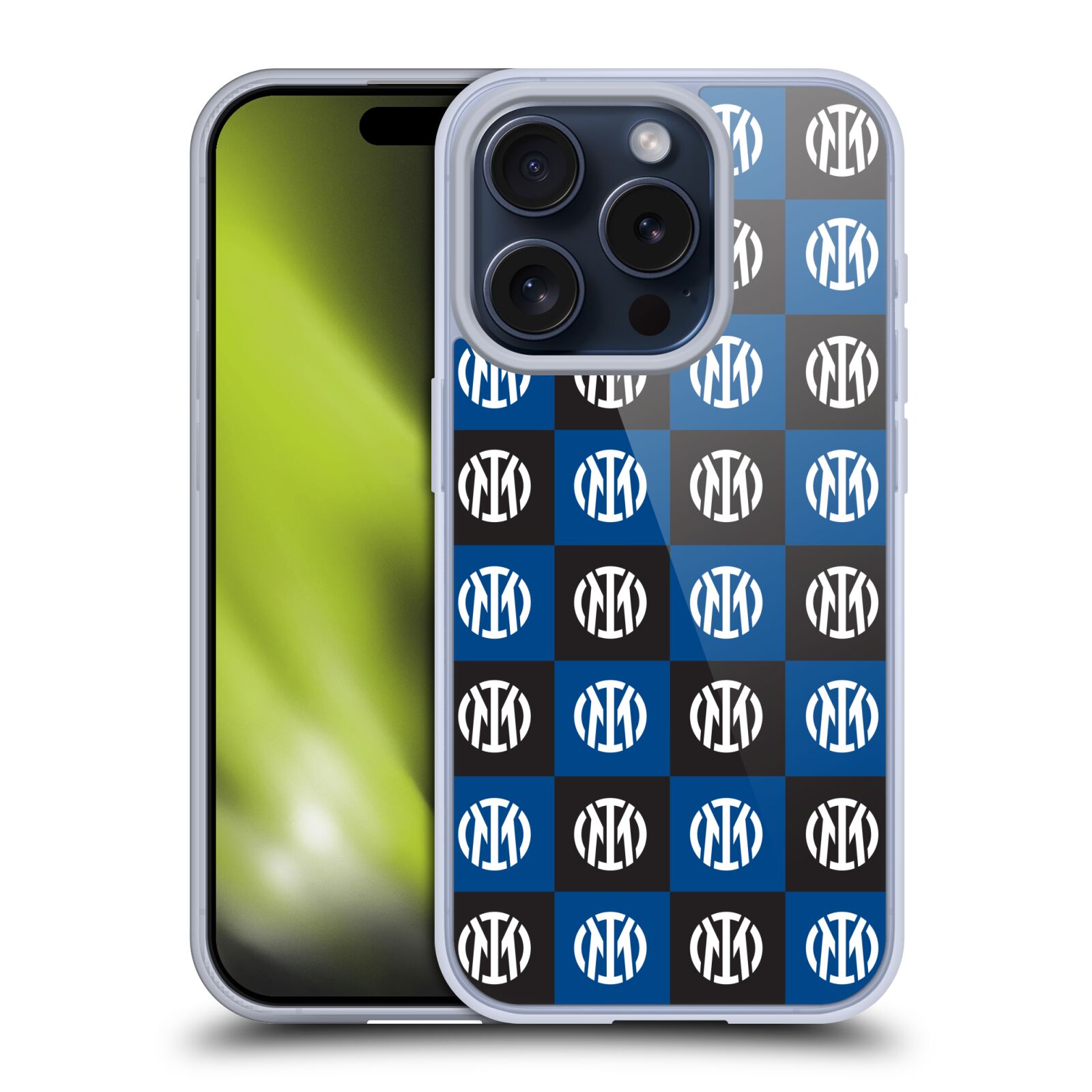 OFFICIAL INTER MILAN PATTERNS SOFT GEL CASE FOR APPLE iPHONE PHONES - Picture 10 of 12